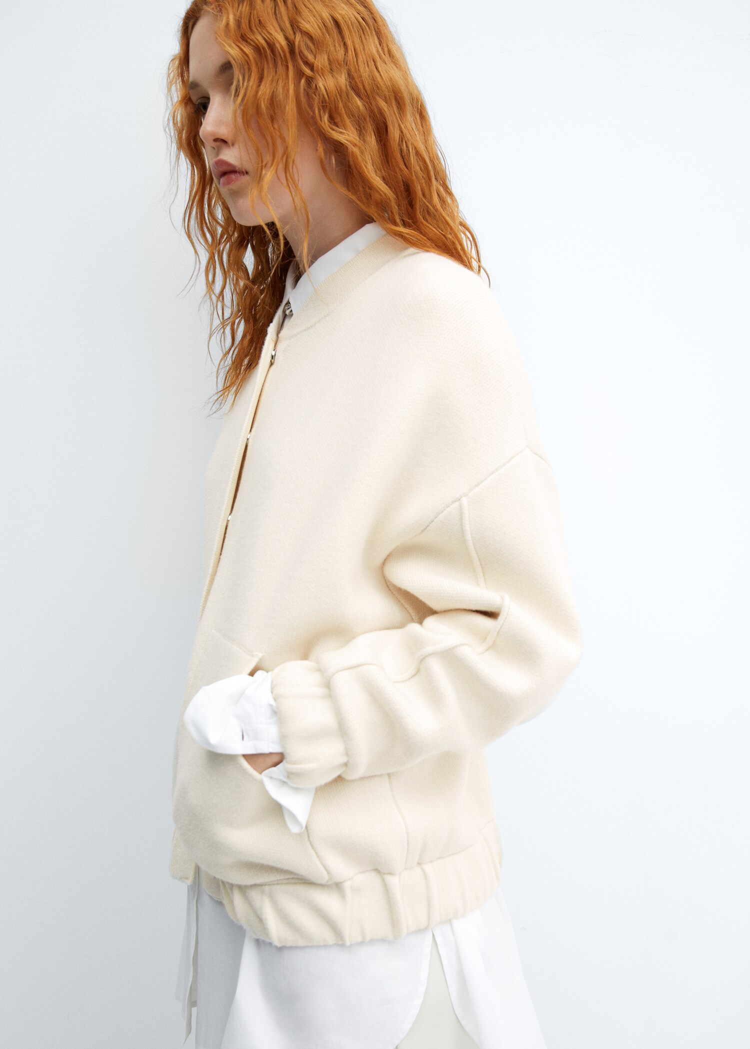 Veste bomber maille - Détail de l'article 2