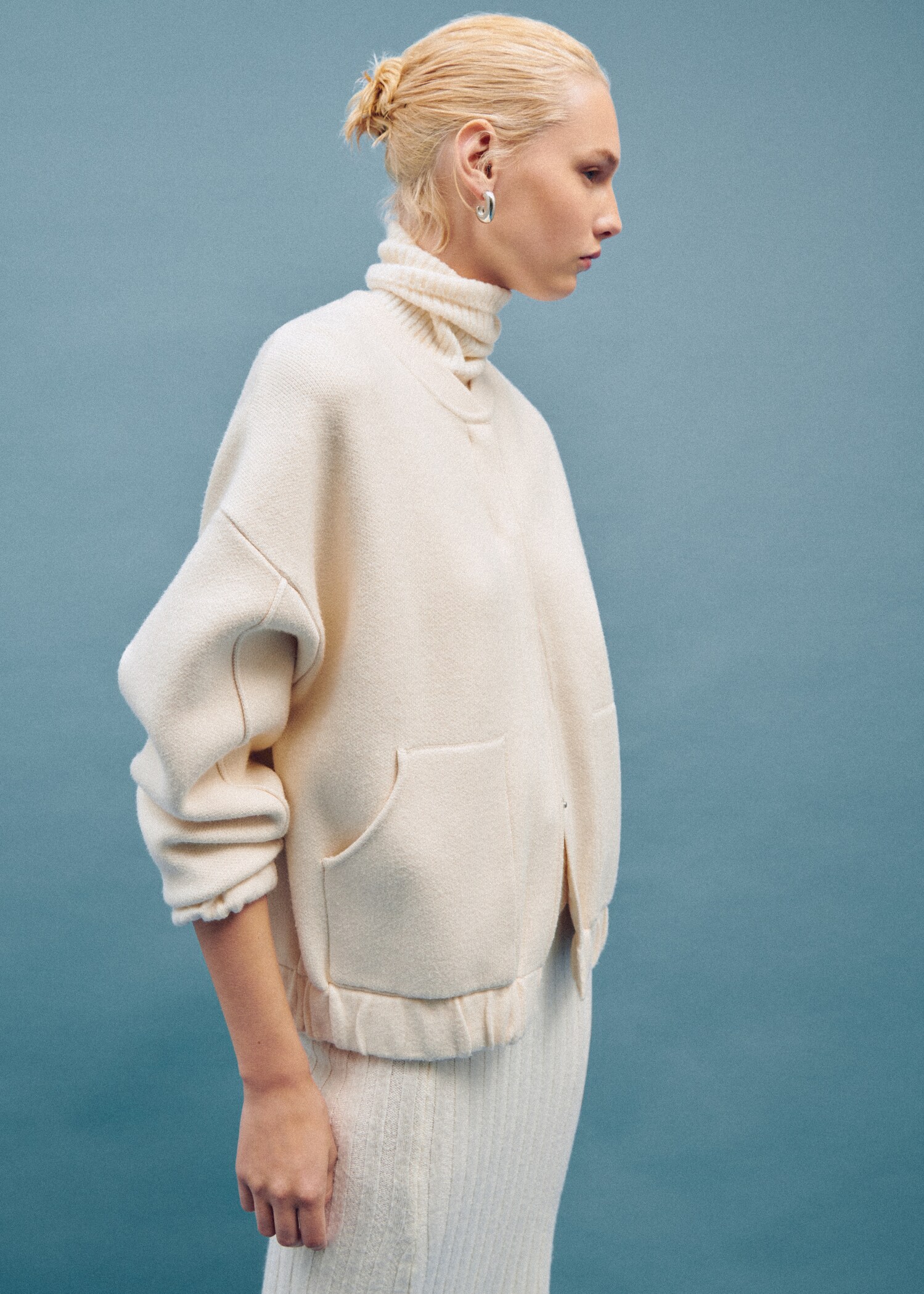 Veste bomber maille - Détail de l'article 7