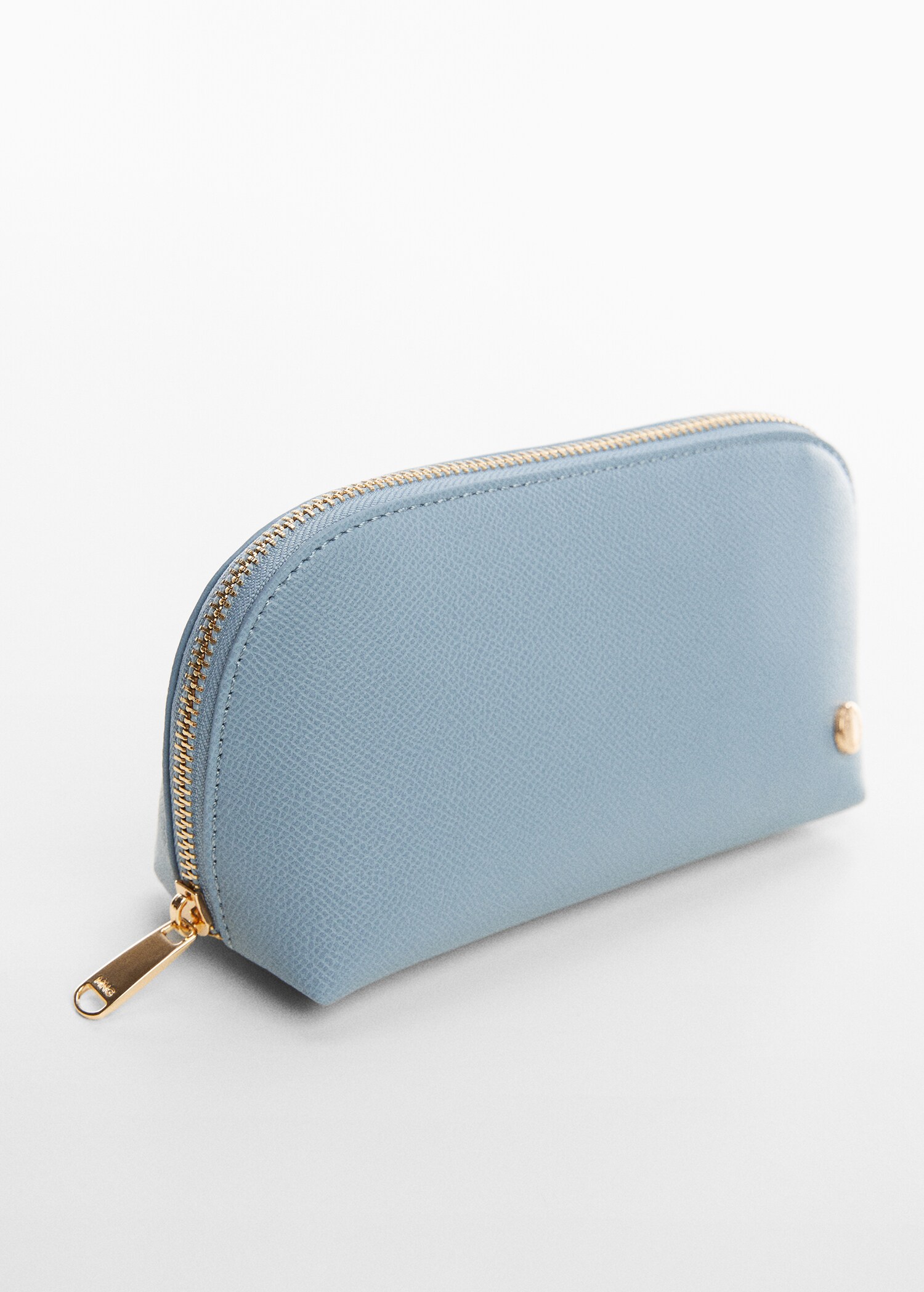 Saffiano-effect cosmetic bag - Medium plane