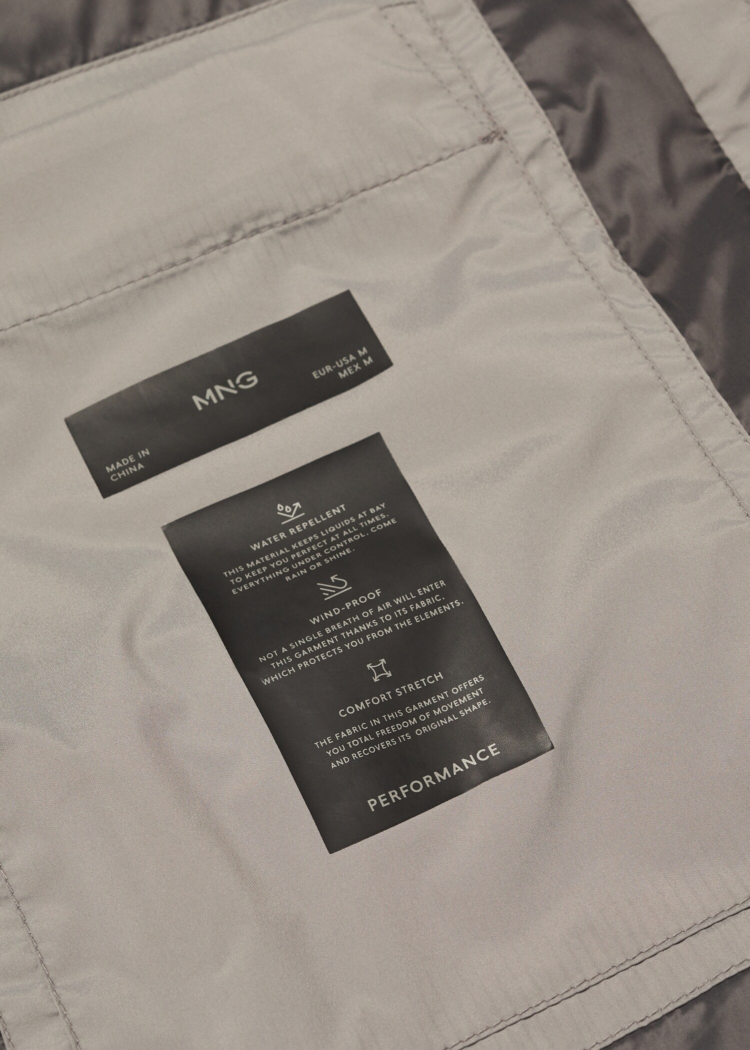 Anorak acolchada water repellent - Detalle del artículo 0