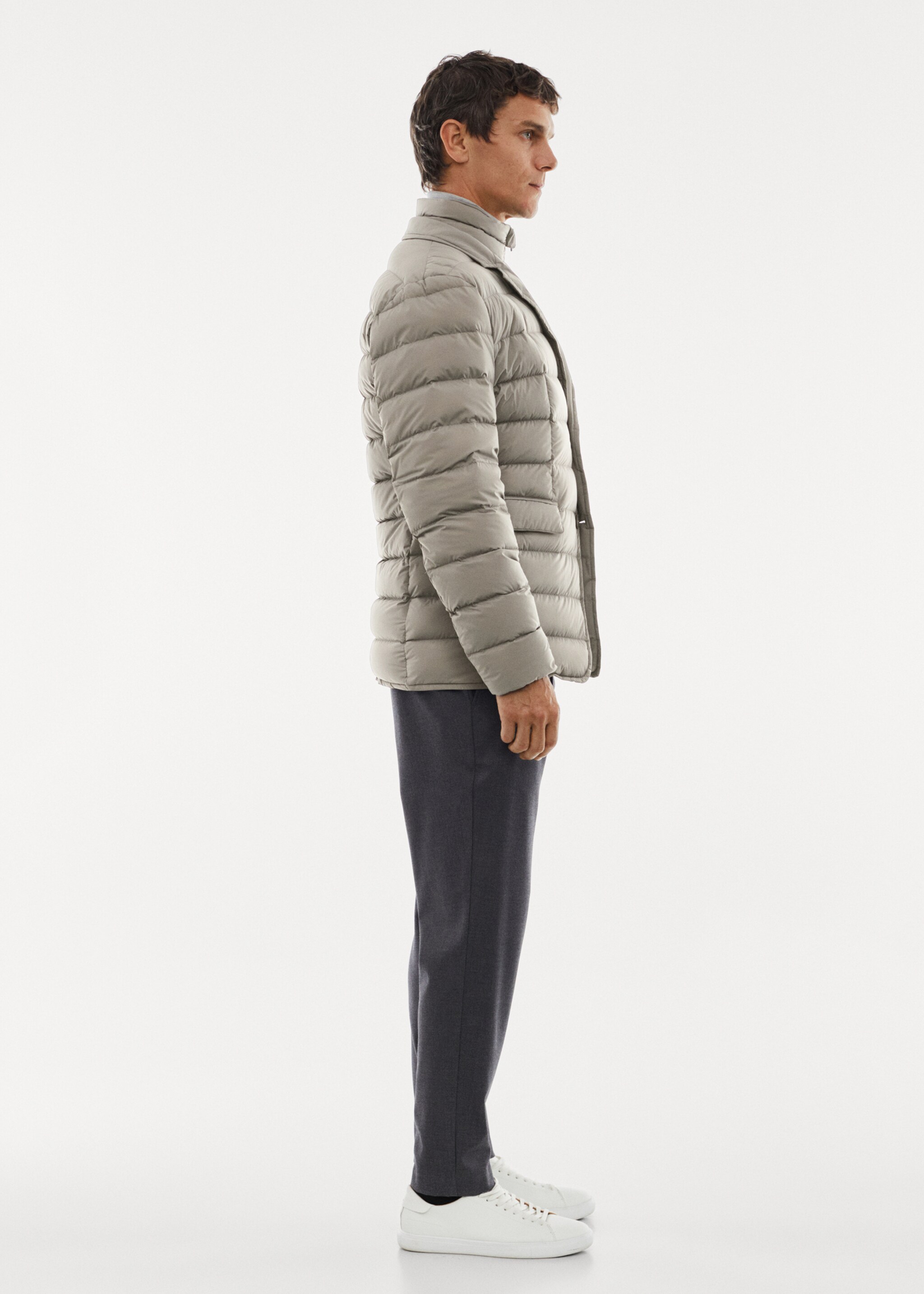 Water-repellent padded anorak - Details of the article 2