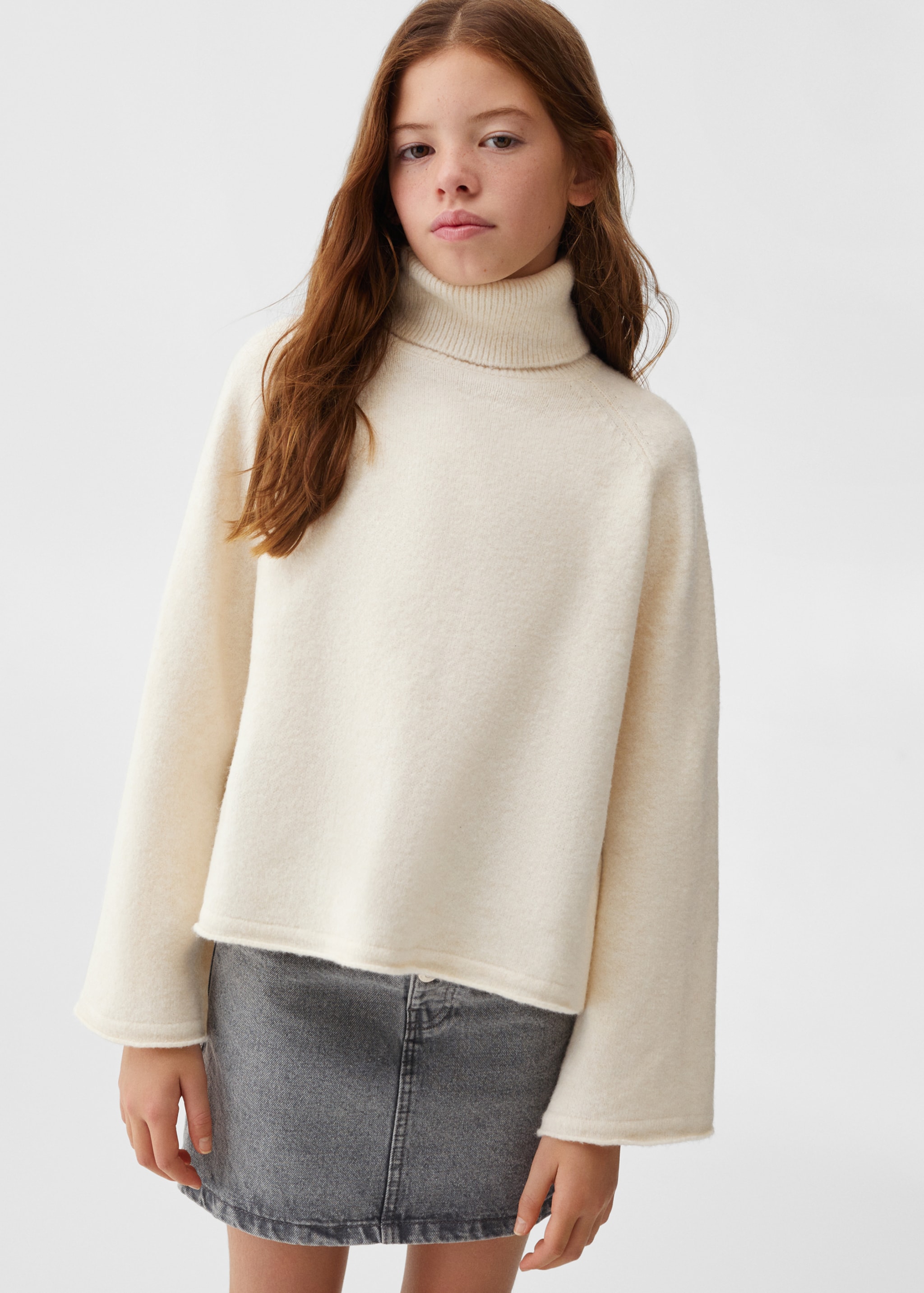Turtleneck knit sweater - Details of the article 4