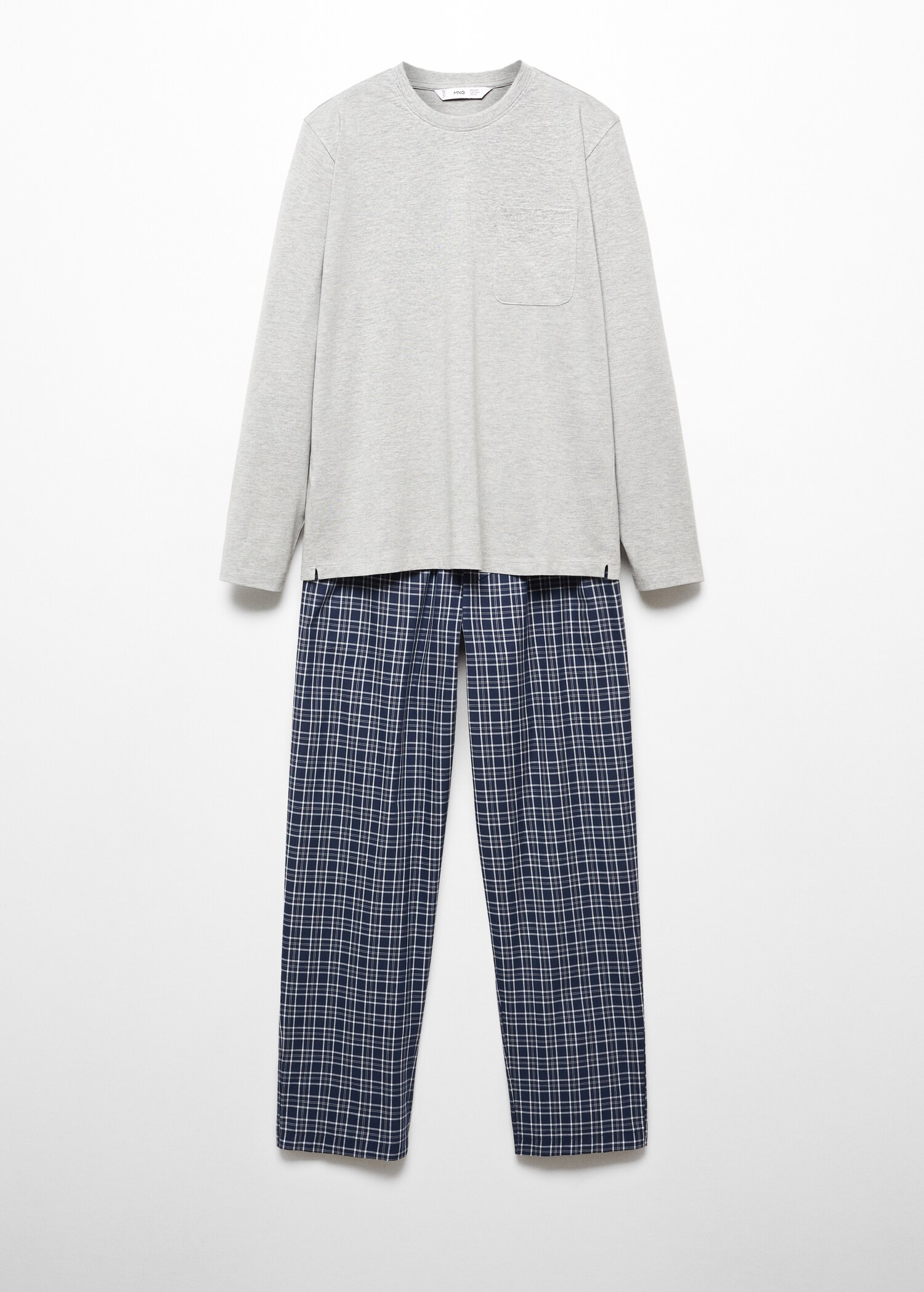 Pyjama-Pack aus gemusterter Baumwolle - Artikel ohne Model