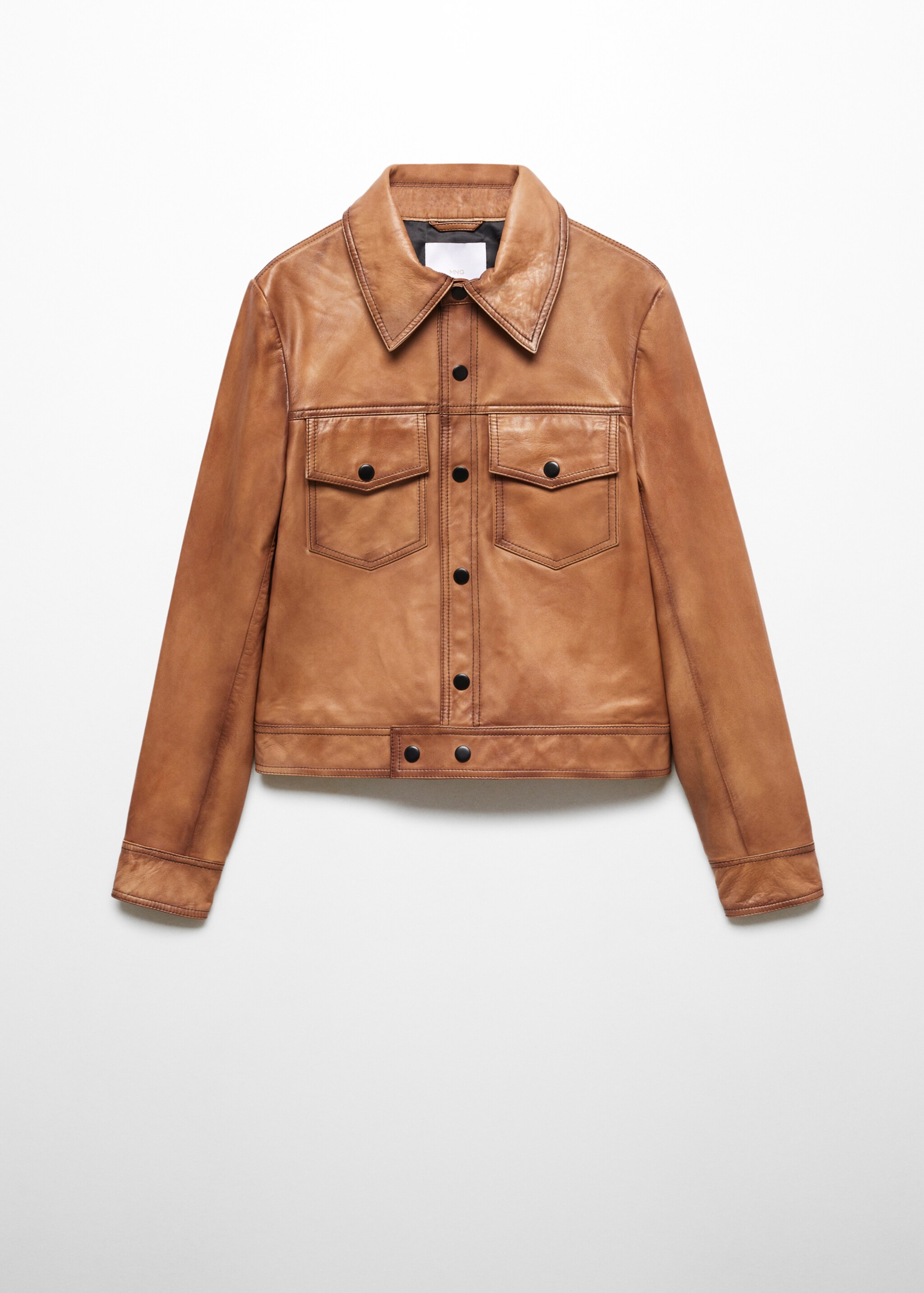 Chaqueta piel cuello pelo - Detalle del artículo 8