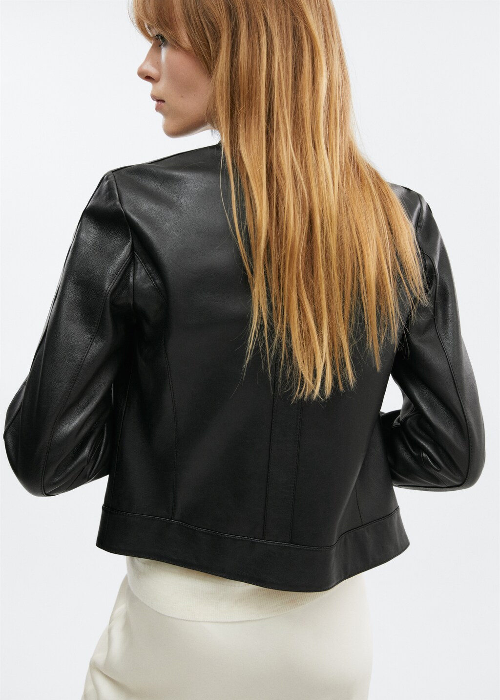 Mens Spike Hide Original Cross Zip Brando Biker Motorcycle