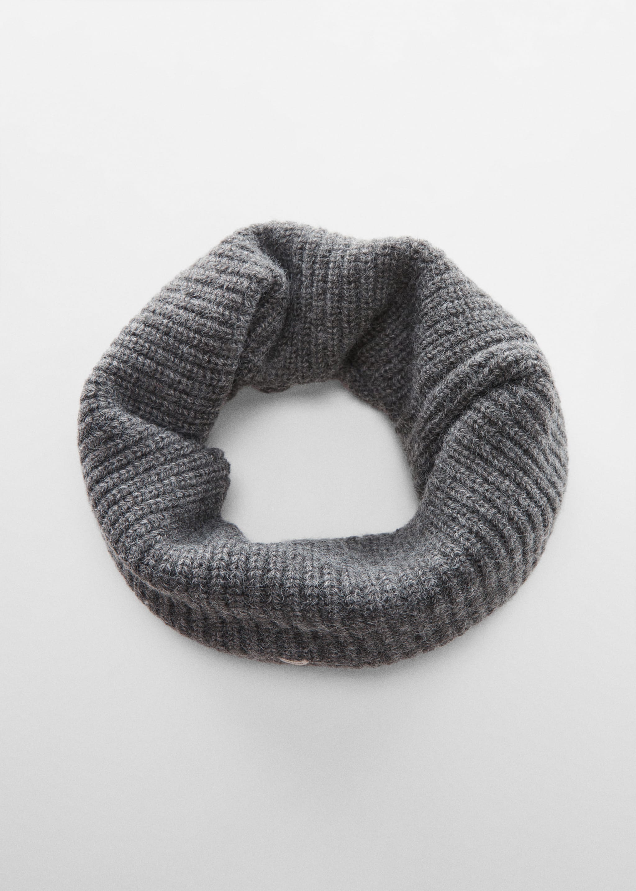 Stickad scarf - Bild av mittparti