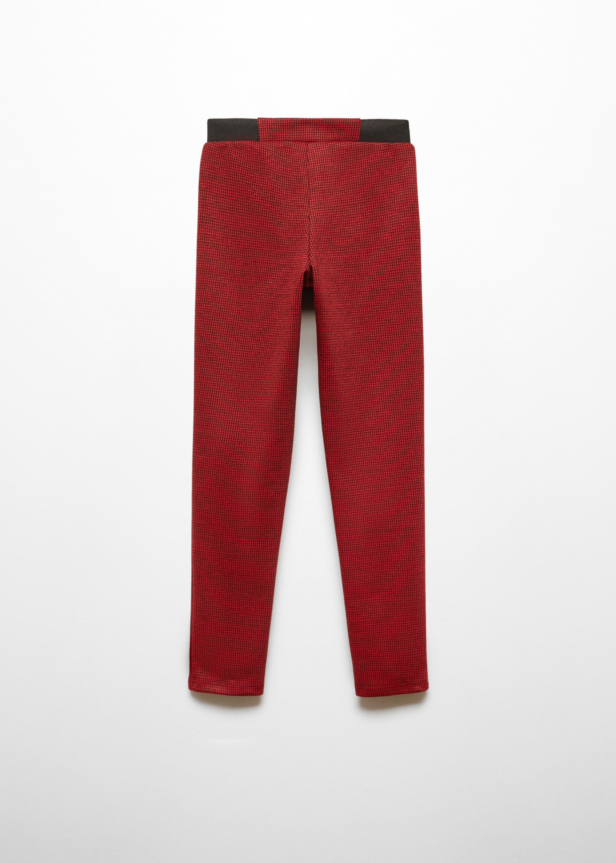 Micro houndstooth leggings - Reverse of the article