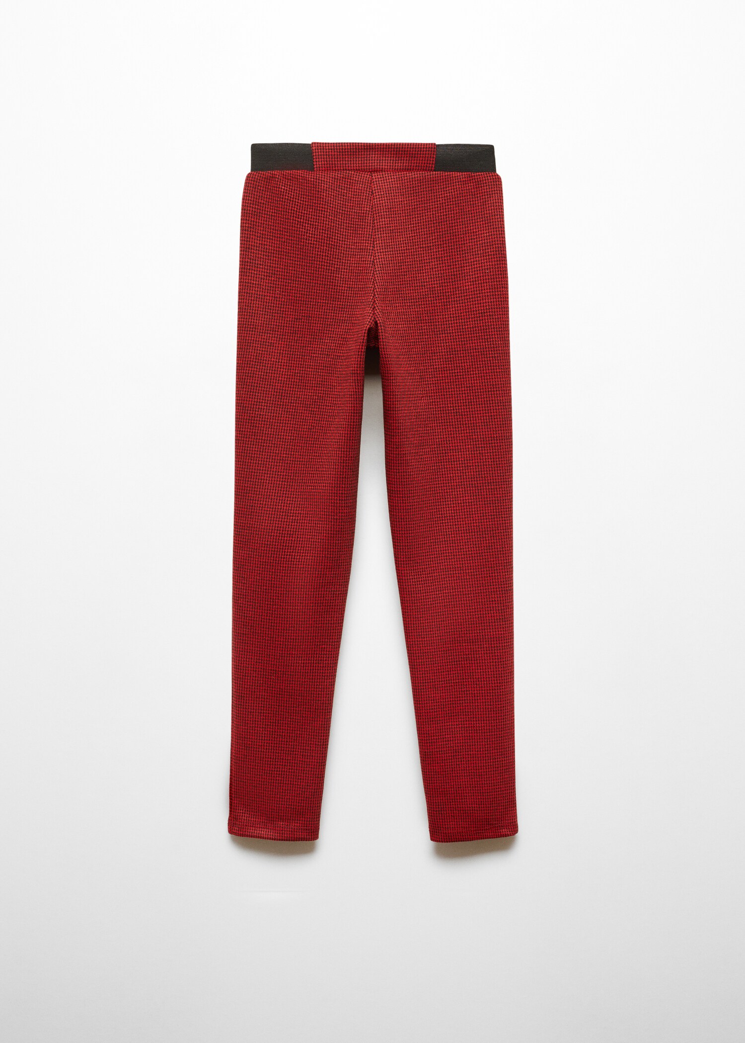 Micro houndstooth leggings - Reverse of the article