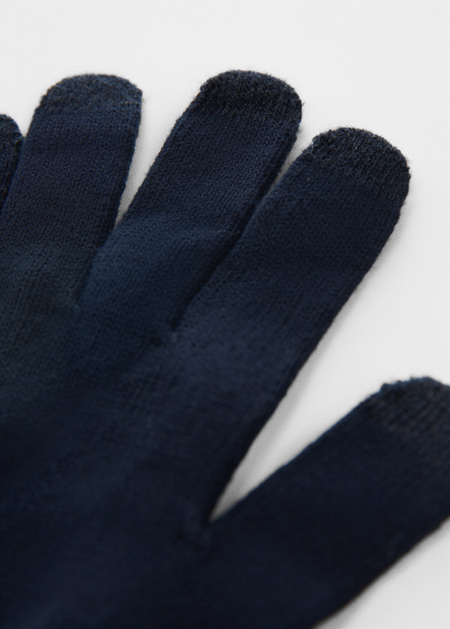 Touchscreen knitted gloves - Medium plane