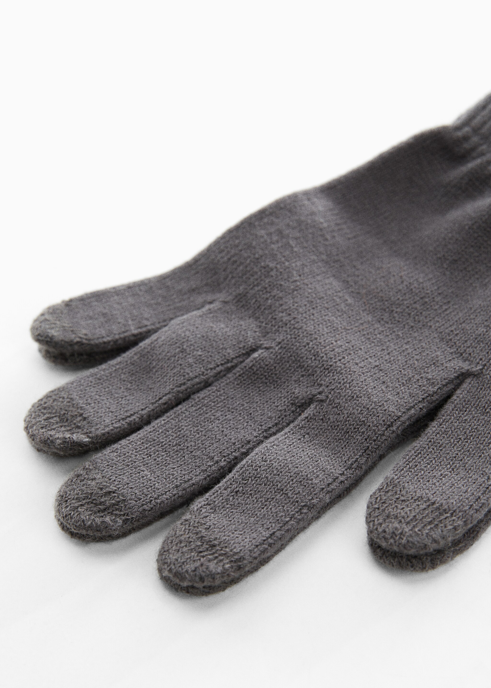 Mănuși tactile din tricot - Plan mediu