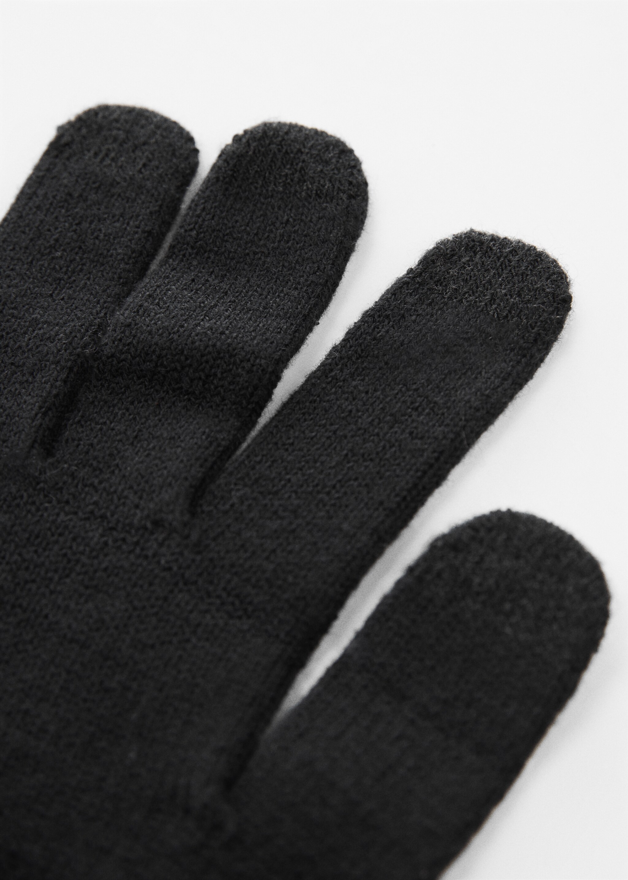 Mănuși tactile din tricot - Plan mediu