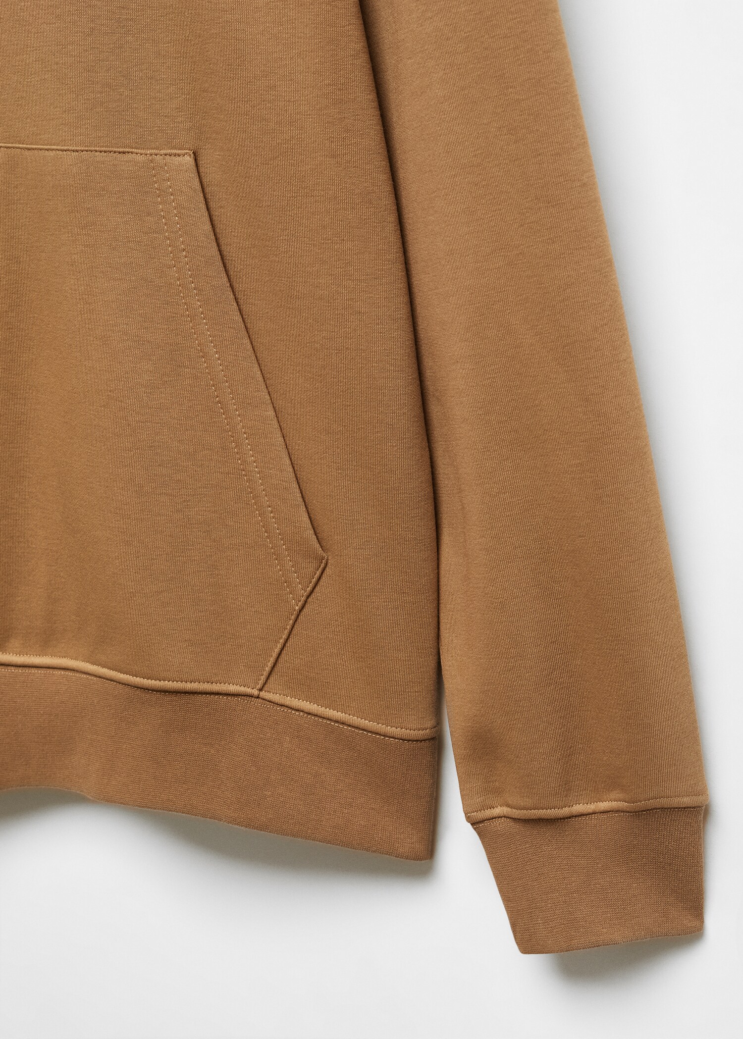 Cotton kangaroo-hooded sweatshirt - Details of the article 8