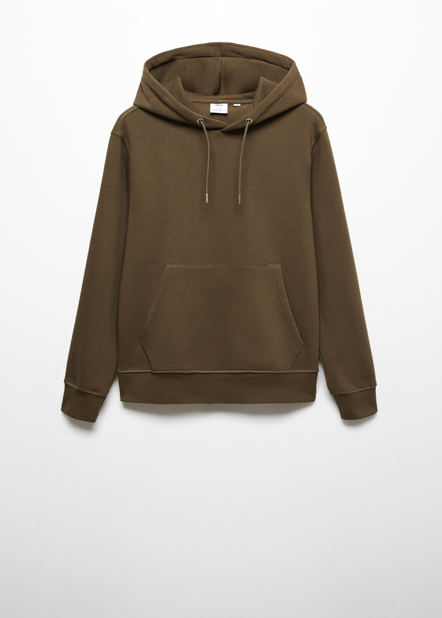 Baumwoll-Kapuzensweatshirt mit Känguru-Tasche - Artikel ohne Model