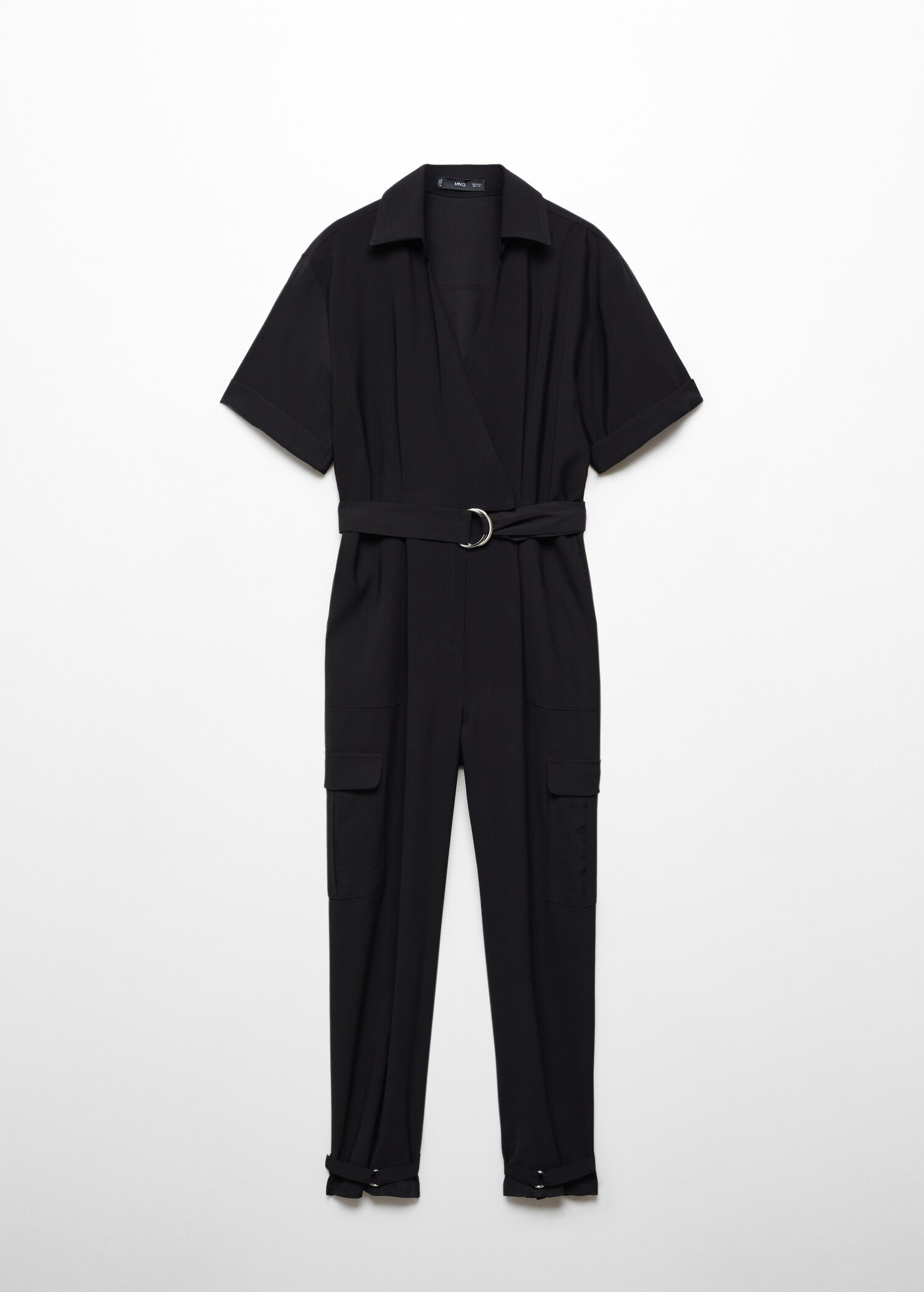Cargo jumpsuit with pockets - Article without model