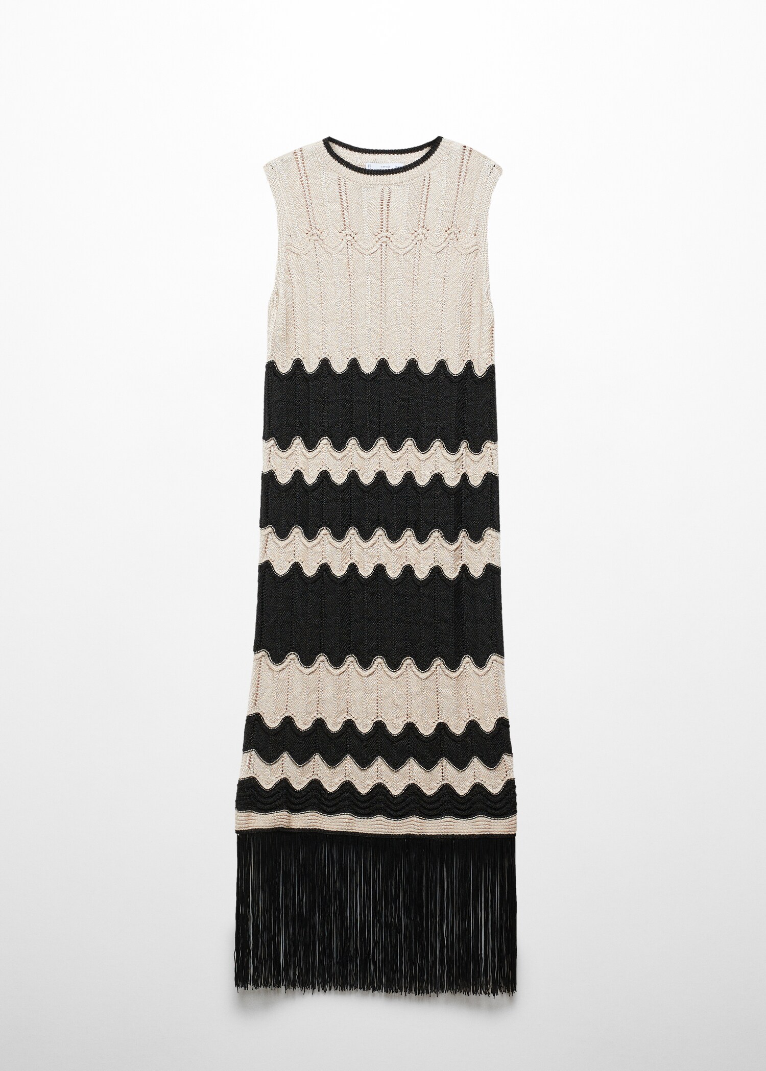 Fringed hem dress - Article without model