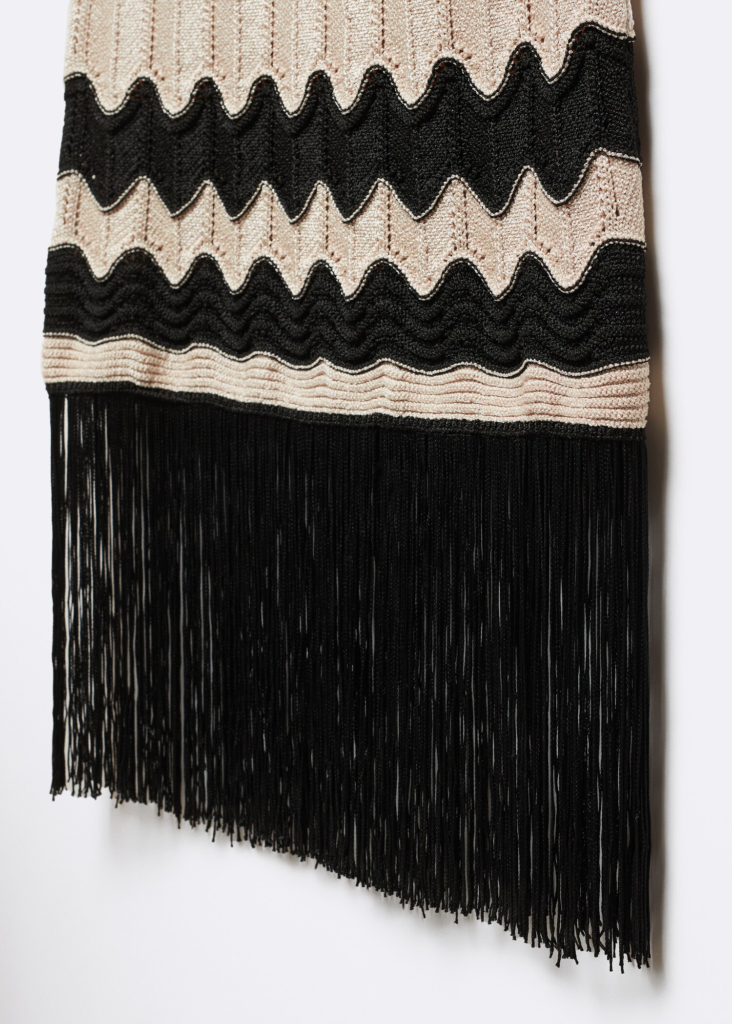 Fringed hem dress - Details of the article 8