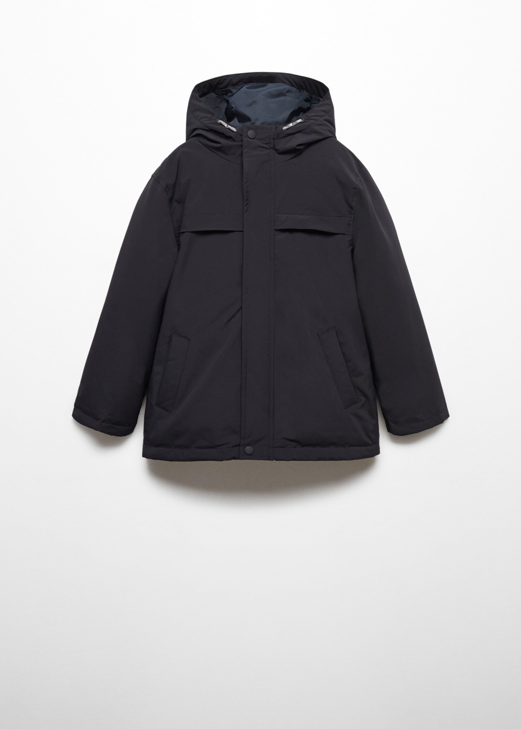 Quilted water-repellent coat - Article without model