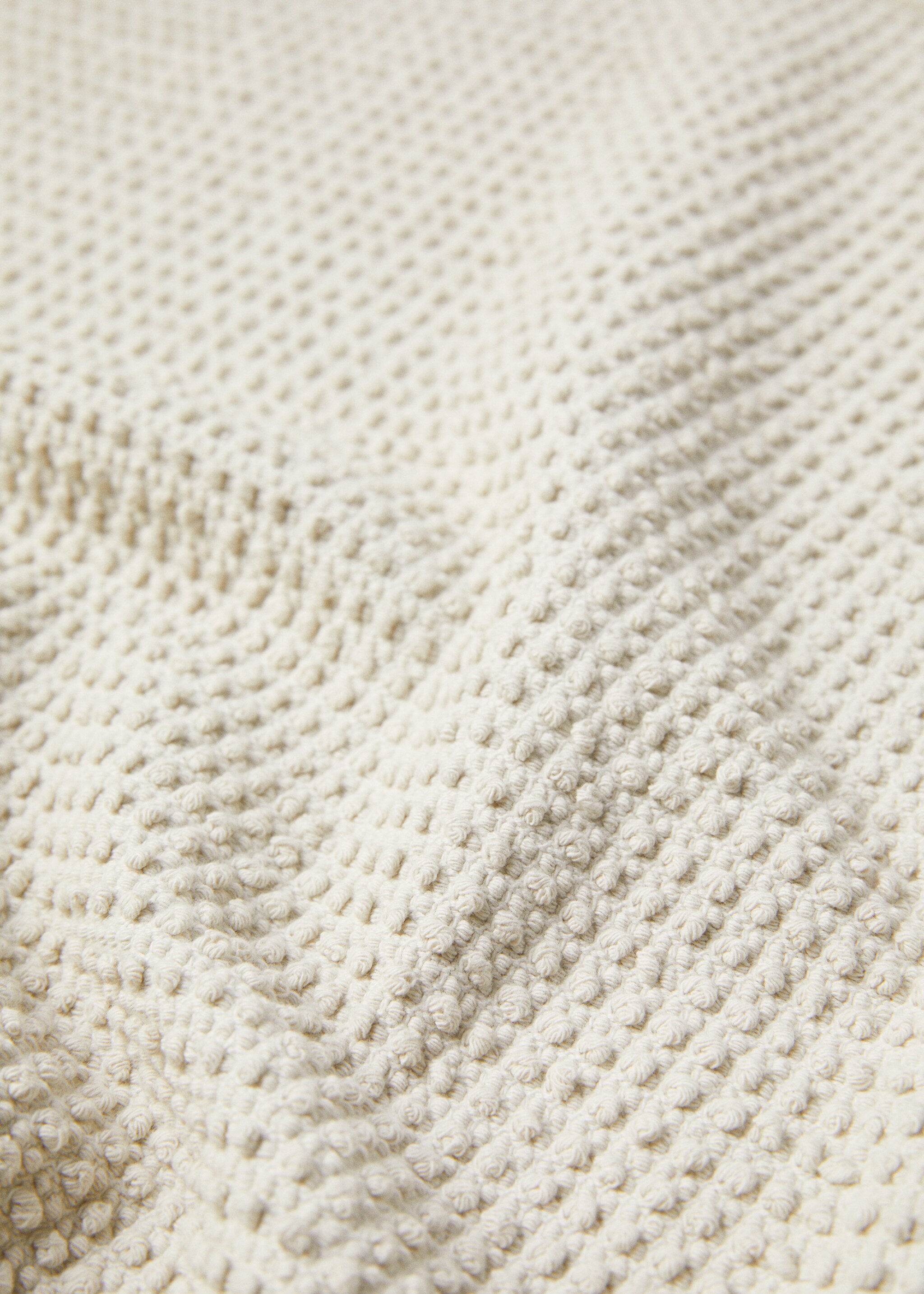 Textured 100% cotton rug - Details of the article 1