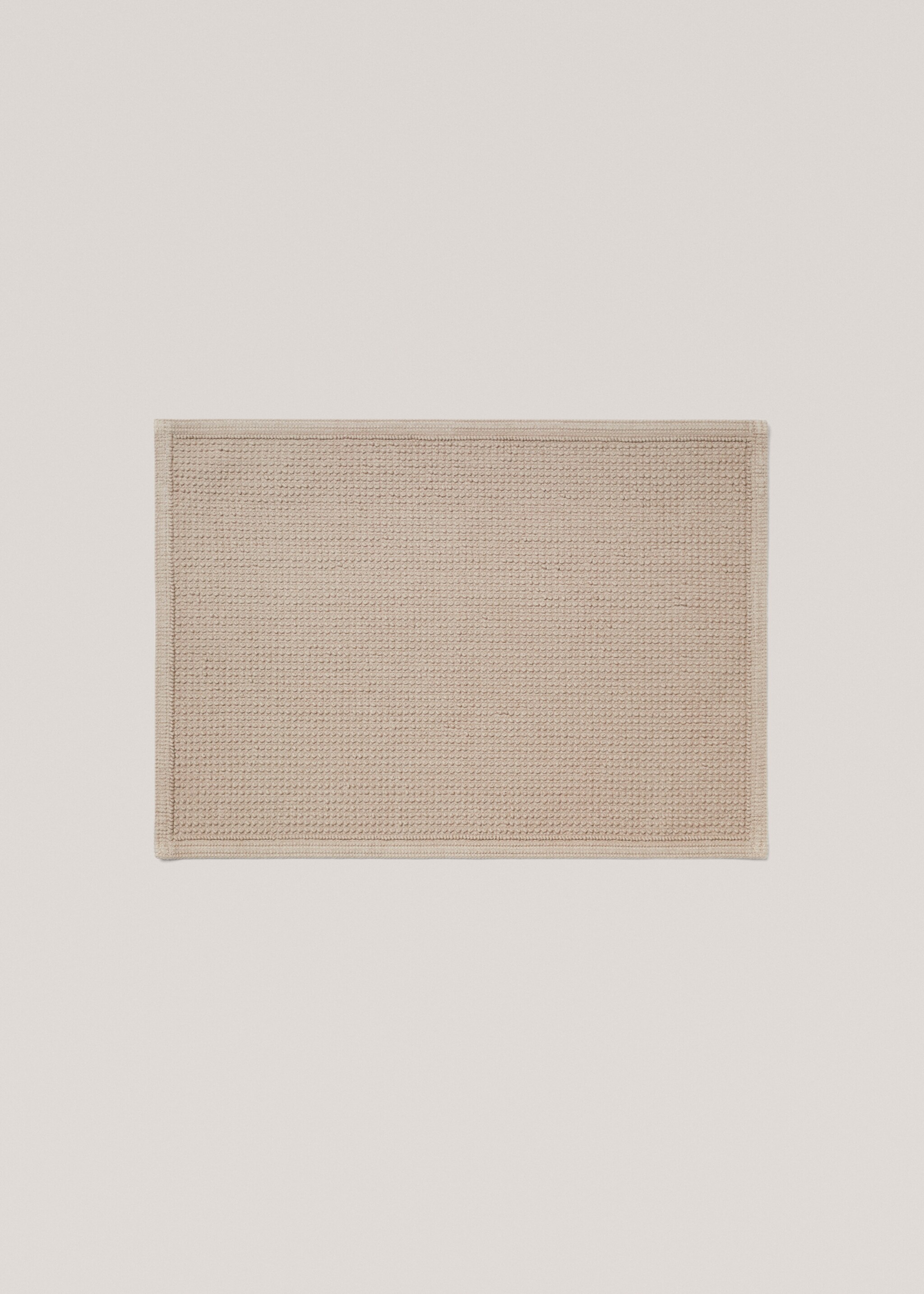 Textured 100% cotton rug - Article without model