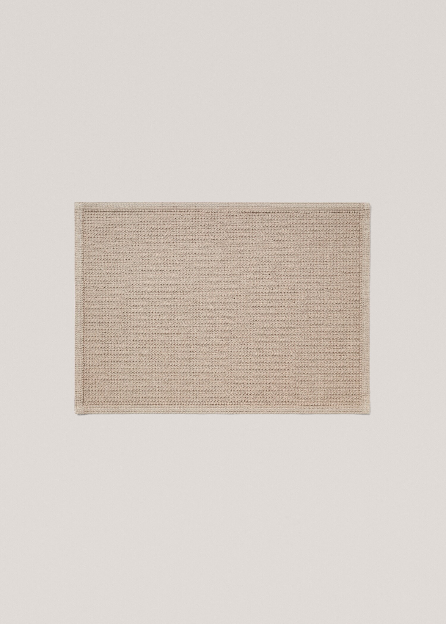 Badteppich aus 100 % Baumwolle mit Textur - Artikel ohne Model