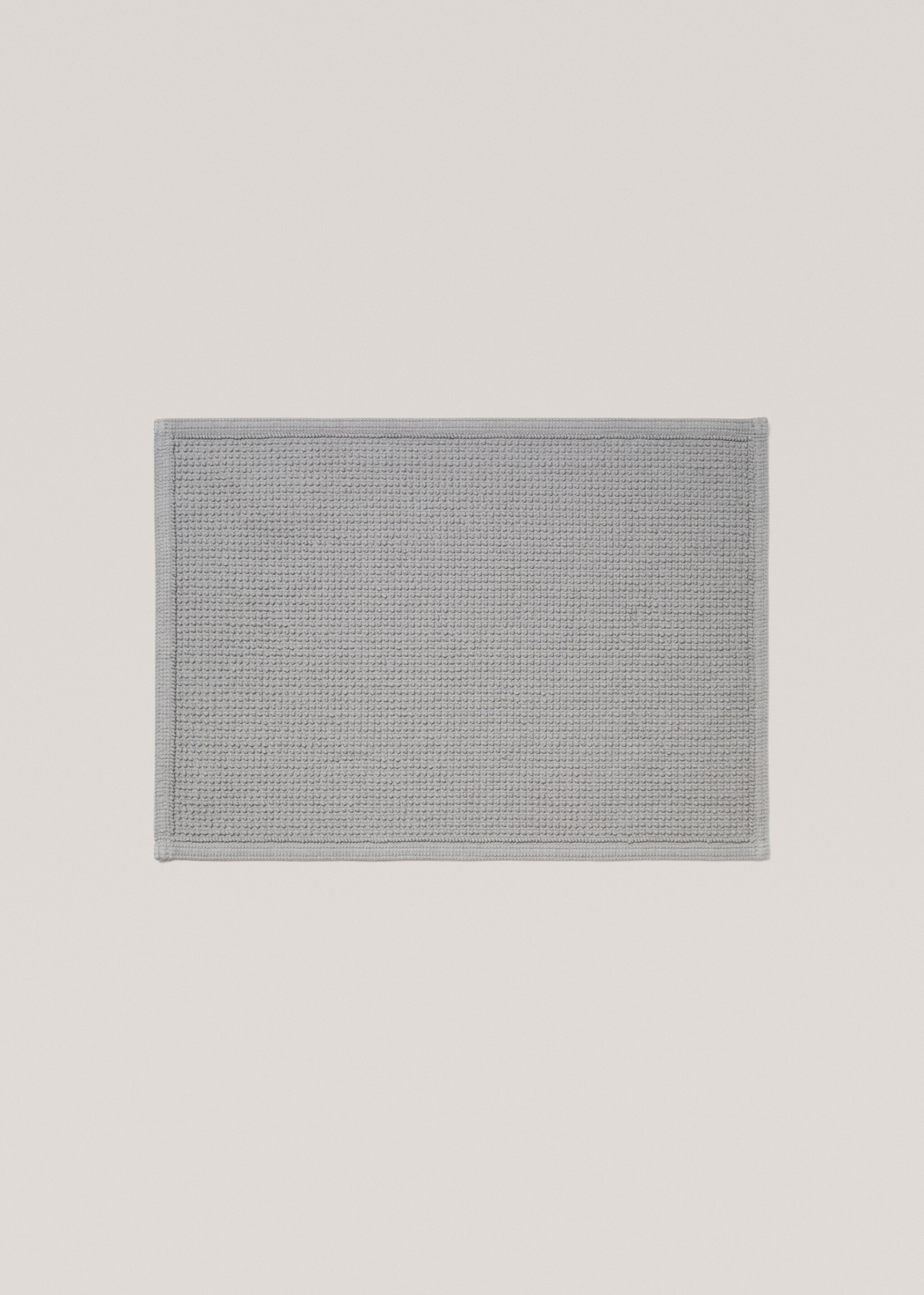 Textured 100% cotton rug - Article without model