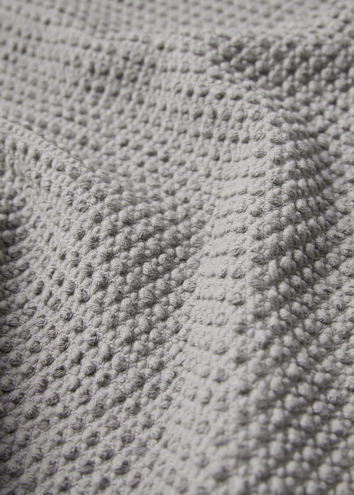 Badteppich aus 100 % Baumwolle mit Textur - Detail des Artikels 1