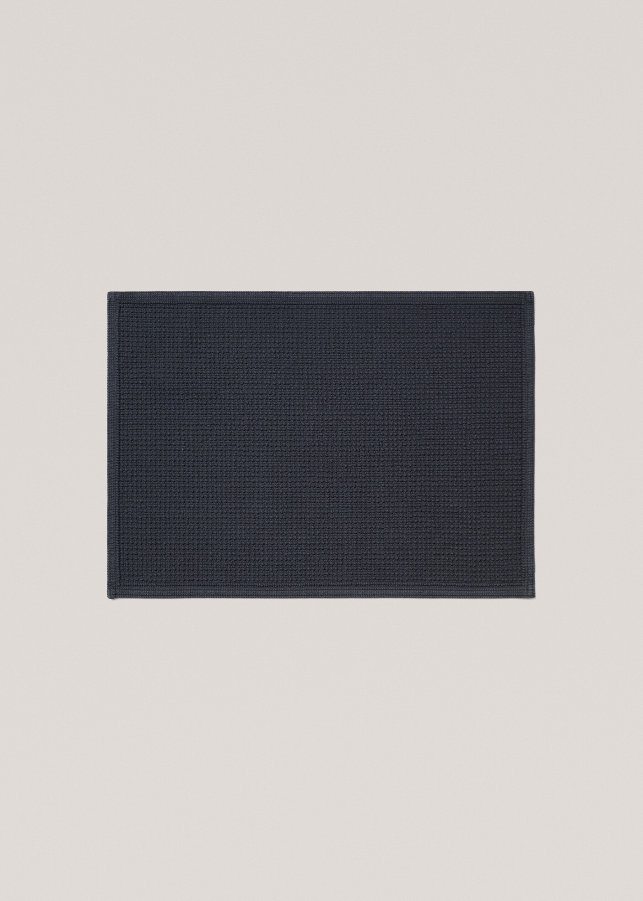Textured 100% cotton rug - Article without model