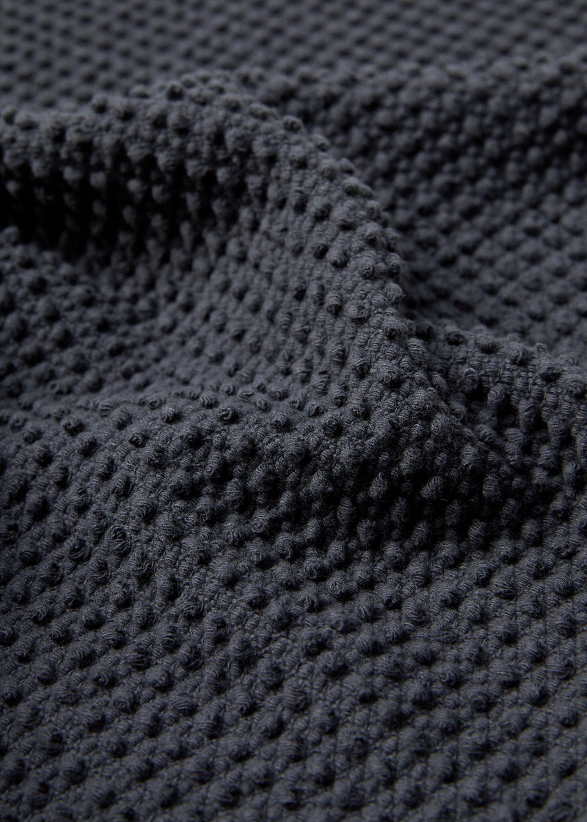 Textured 100% cotton rug - Details of the article 1