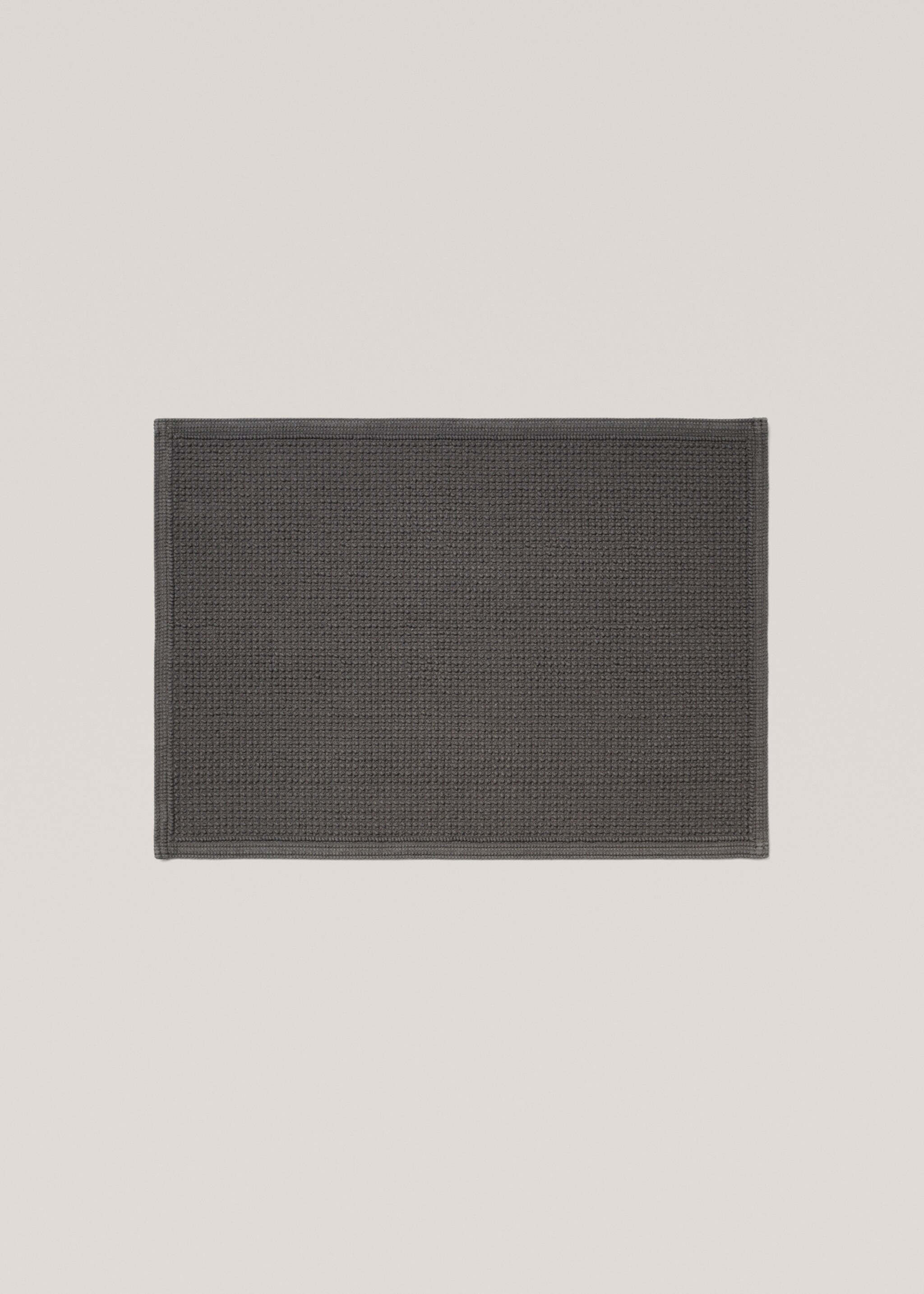 Textured 100% cotton rug - Article without model