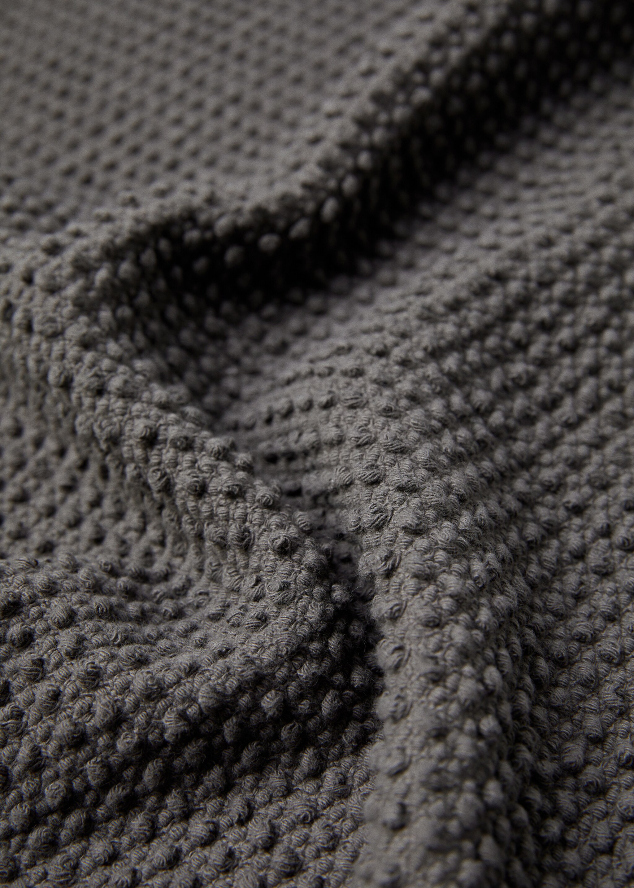 Textured 100% cotton rug - Details of the article 1