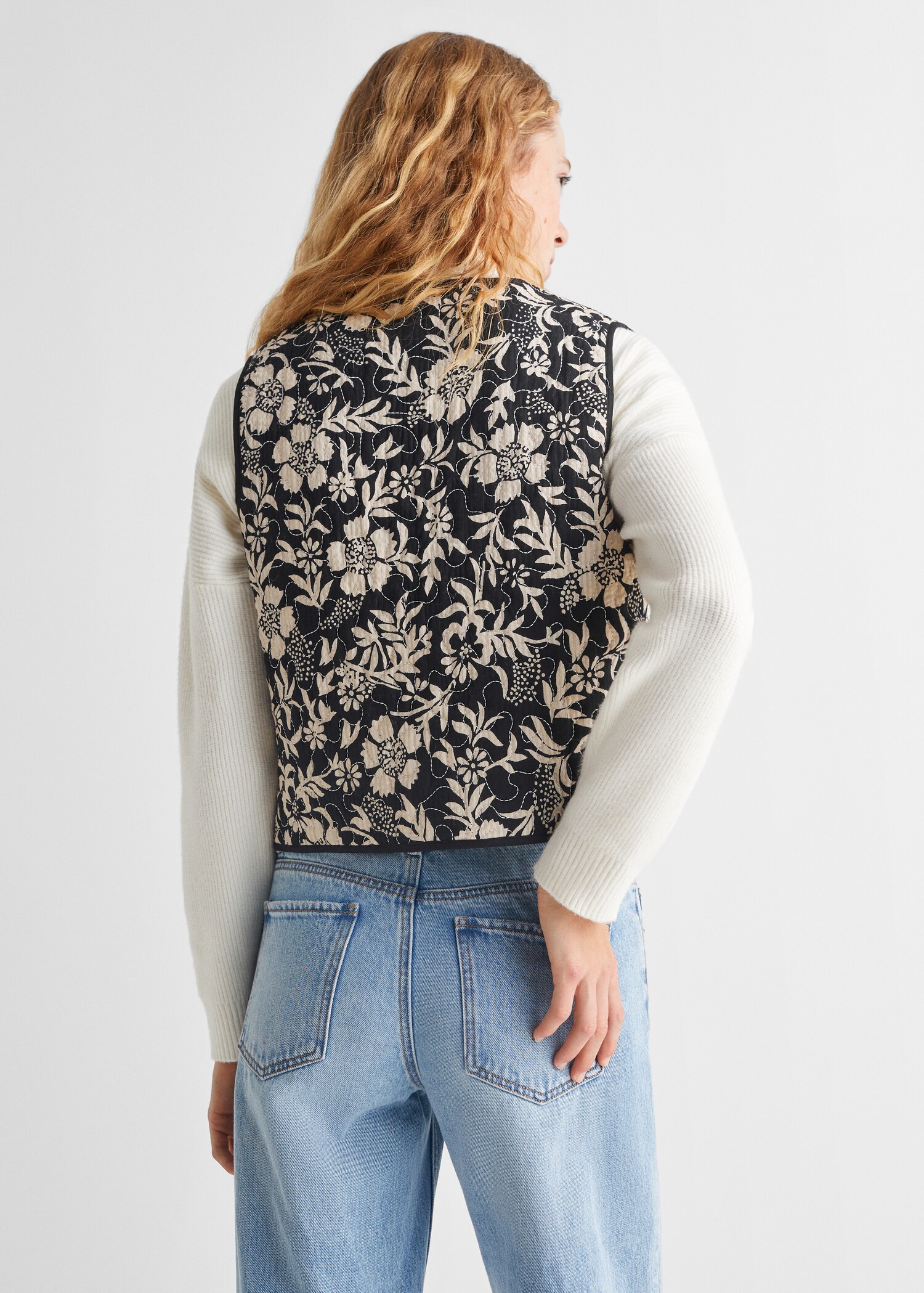 Gilet imprimé - Verso de l’article