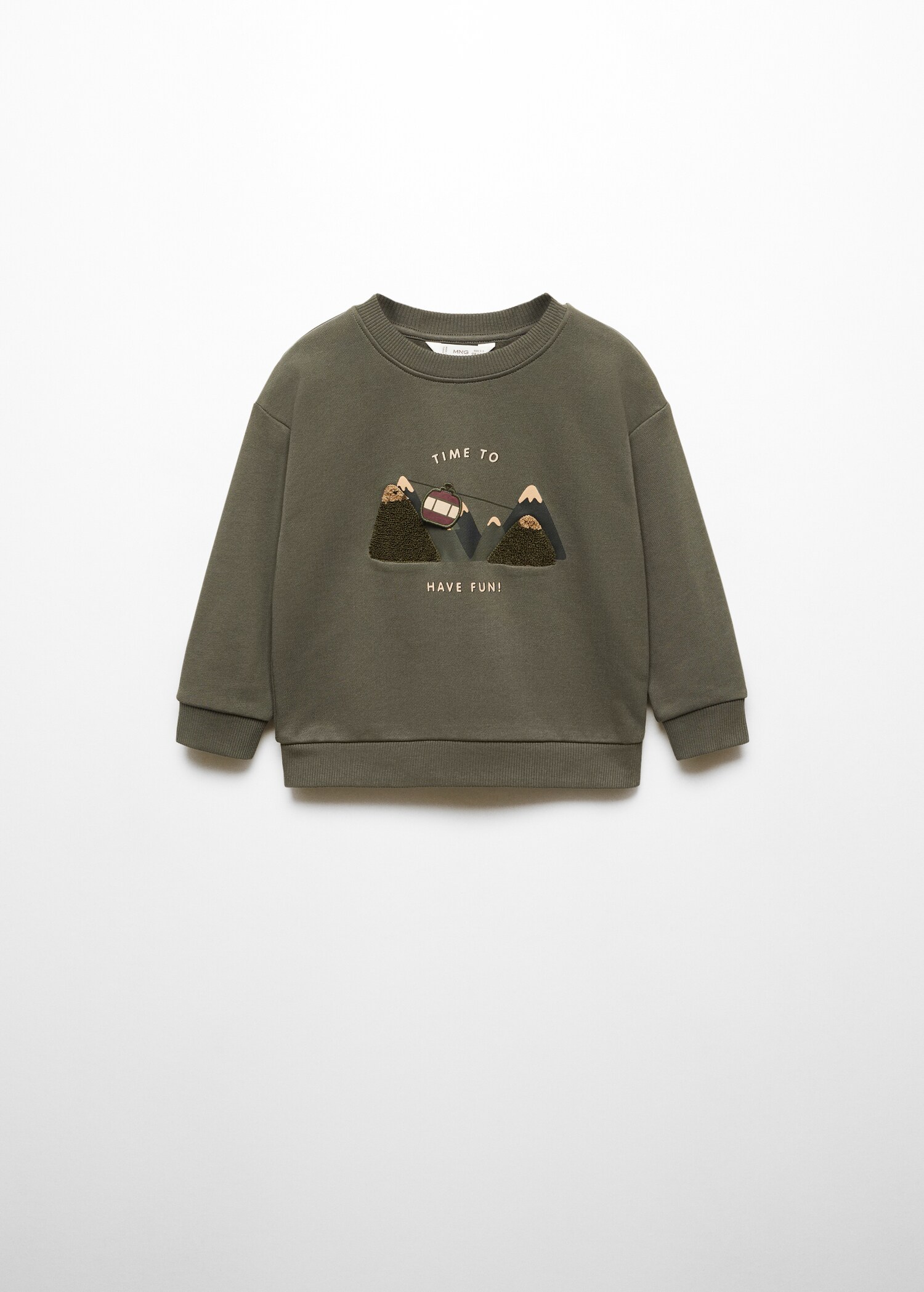 Sweatshirt com desenho estampado - Artigo sem modelo