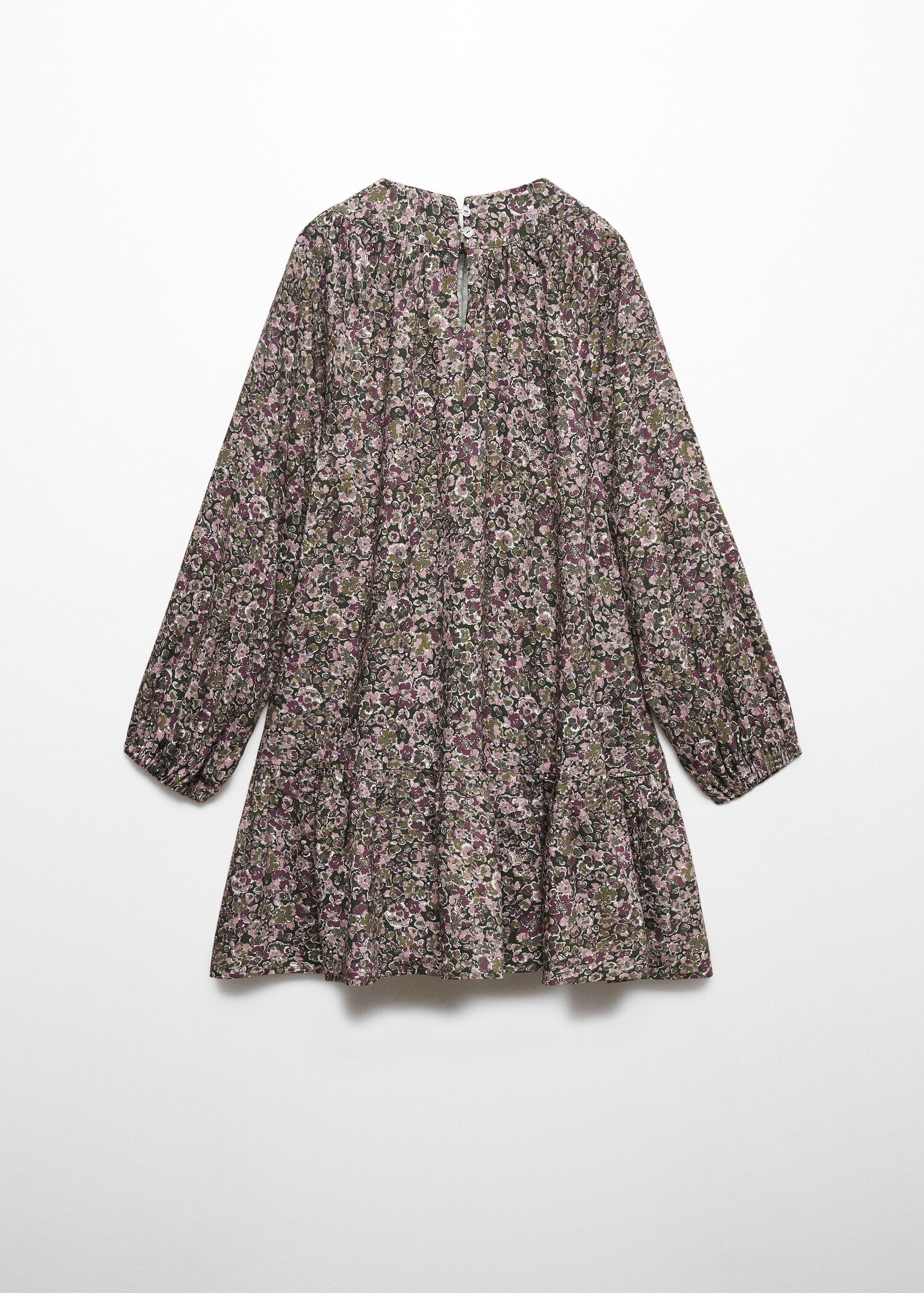 Robe à imprimé fleurs - Verso de l’article