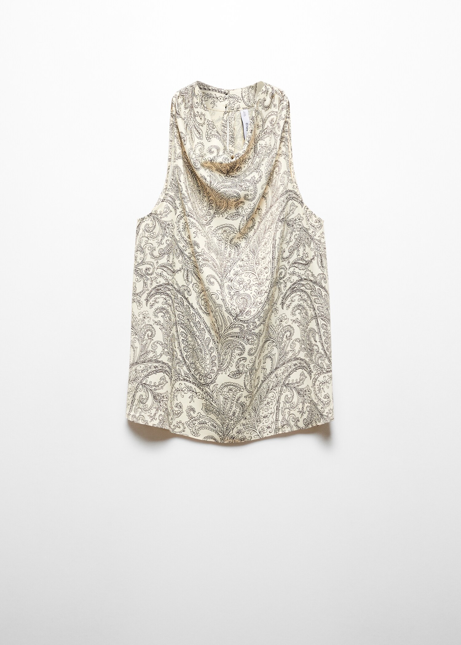 Top met paisleyprint - Artikel zonder model