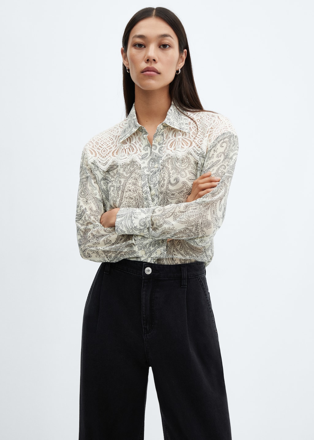 Paisley collar shirt shop