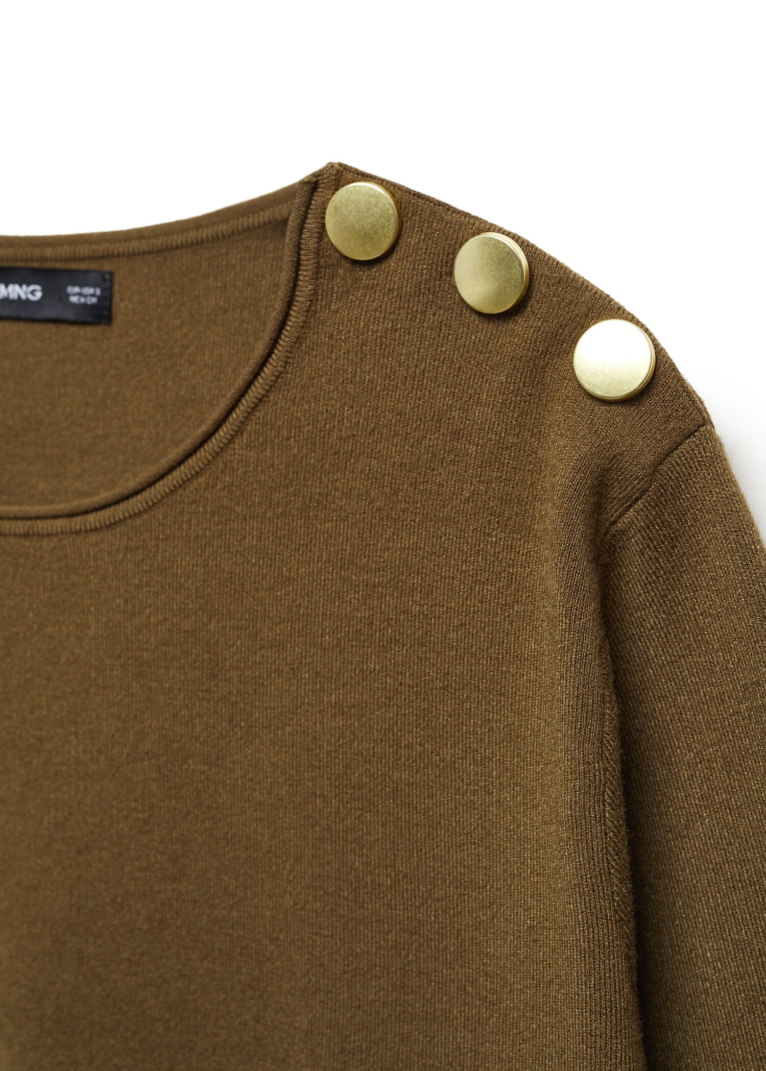 Sweater with shoulder buttons - Details of the article 8