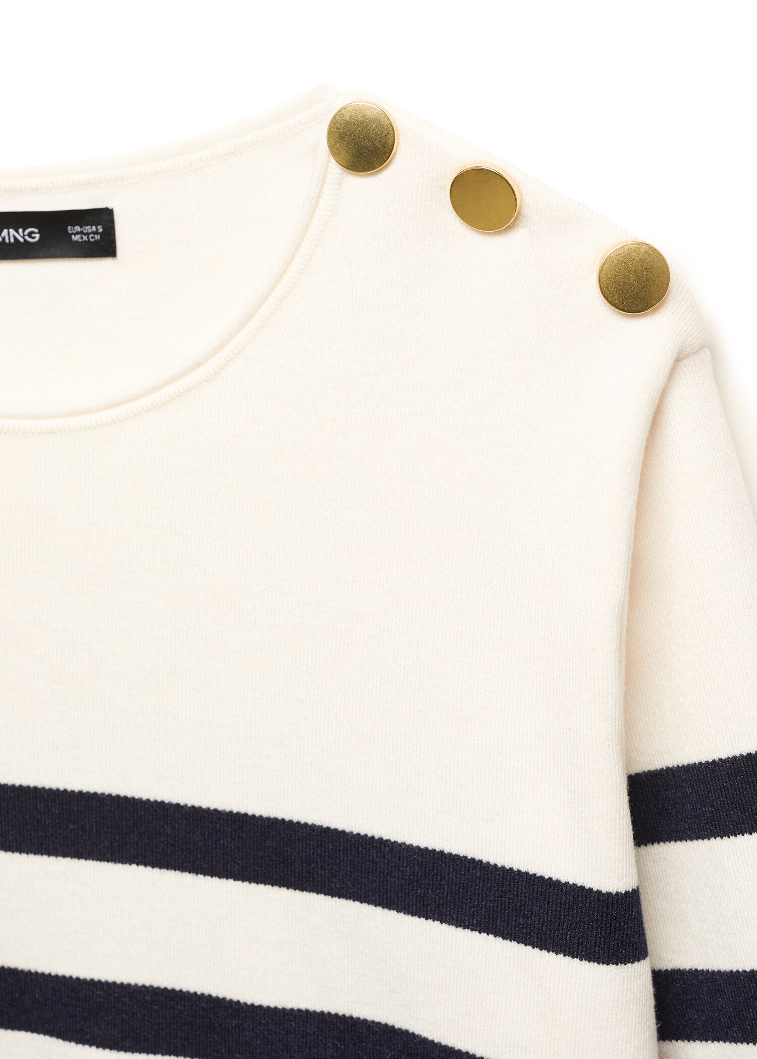 Sweater with shoulder buttons - Details of the article 8