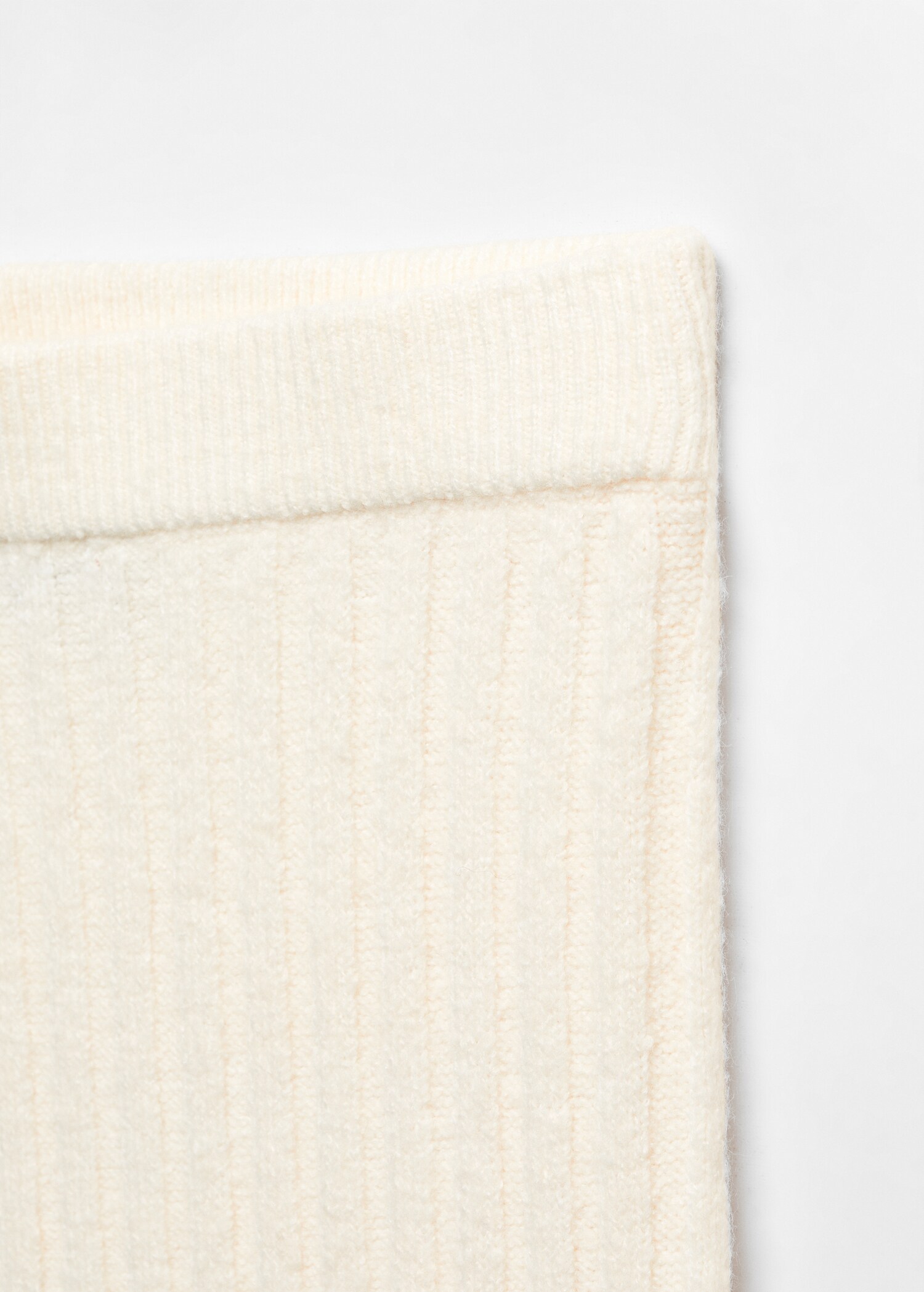 Ribbed midi skirt - Details of the article 8