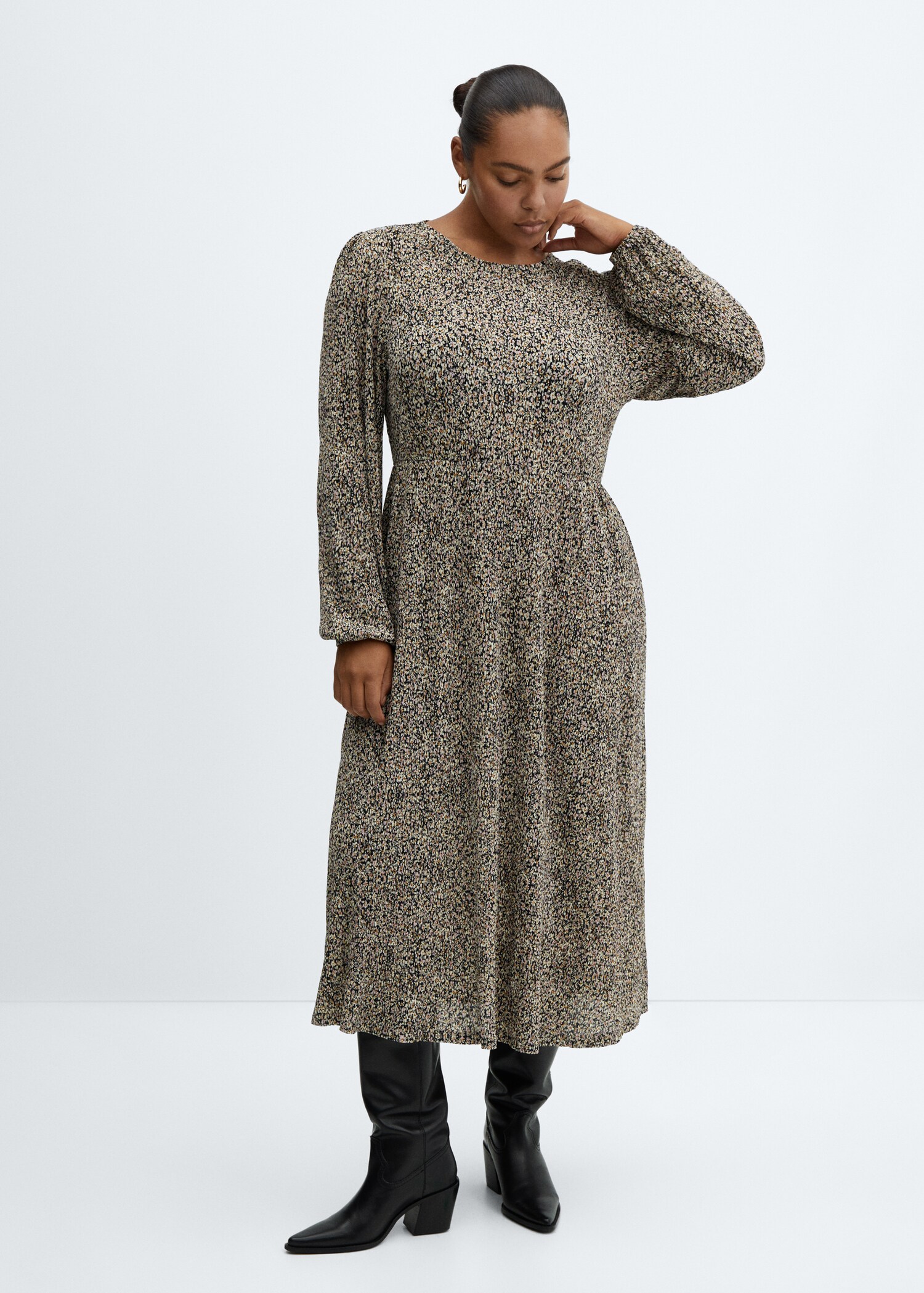 Vestit nit estampat - Detall de l'article 3