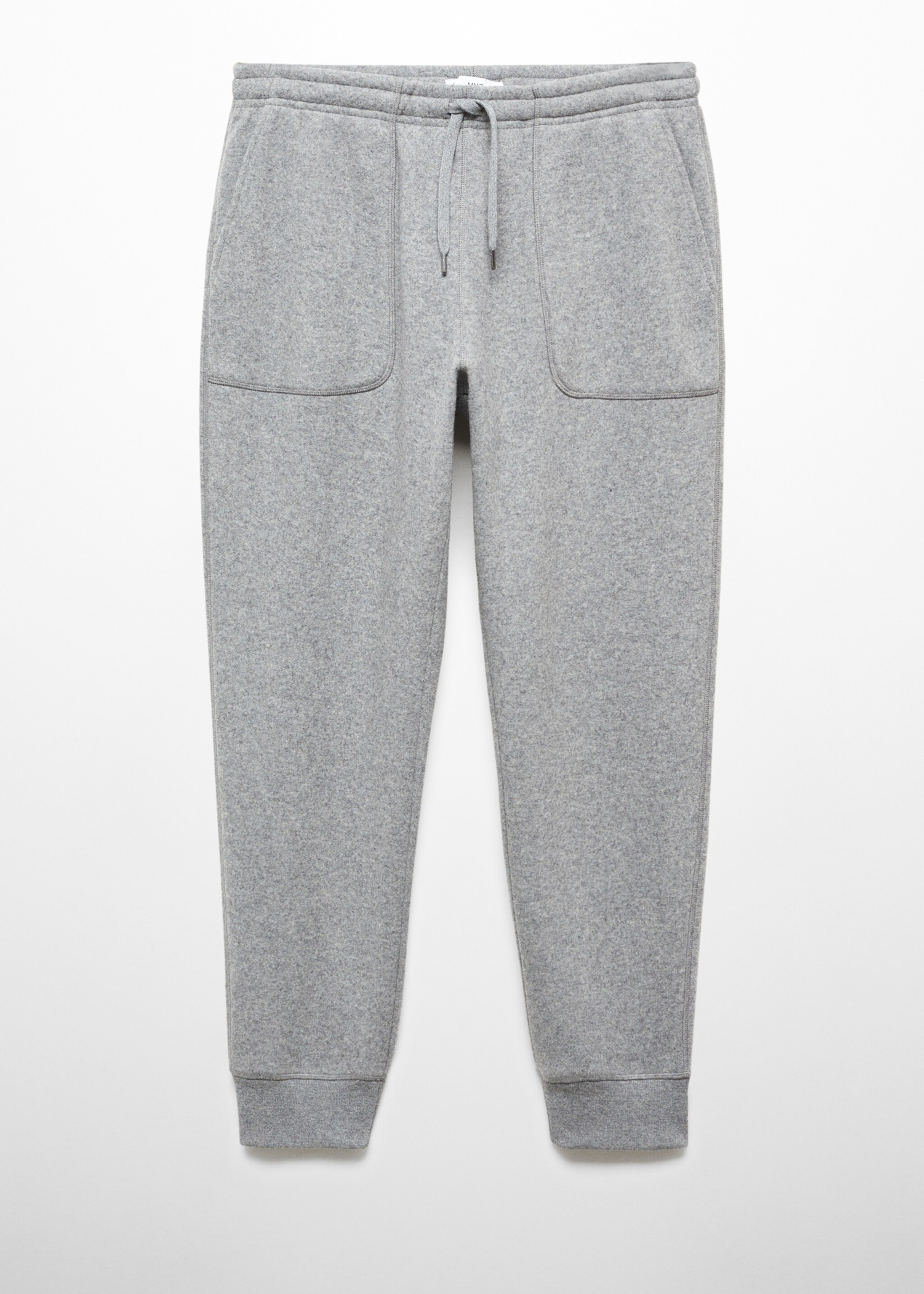 Wool-blend jogger pants - Article without model