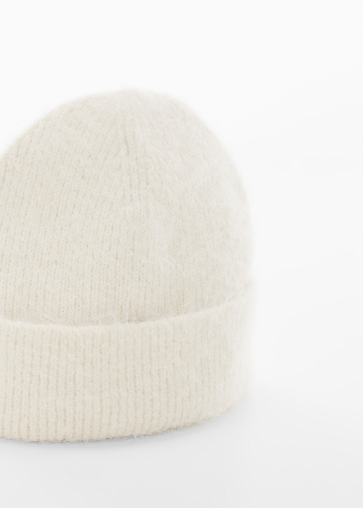 Strickmütze aus Wollgemisch - Mittlere Ansicht