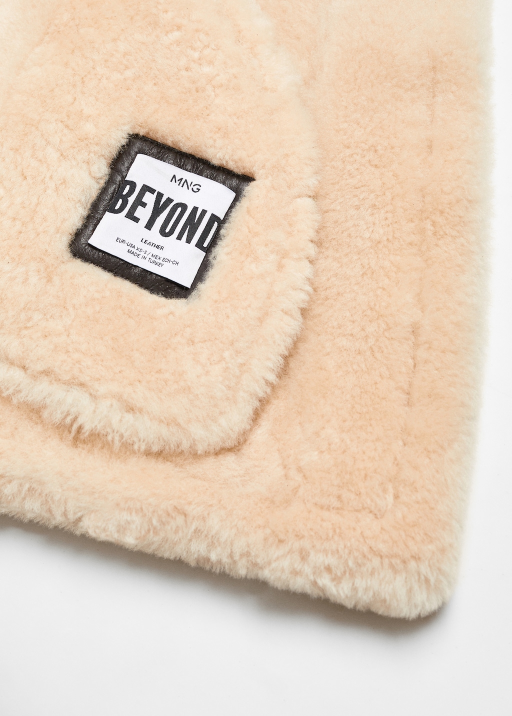 Shearling-lined coat - Women | MANGO OUTLET USA
