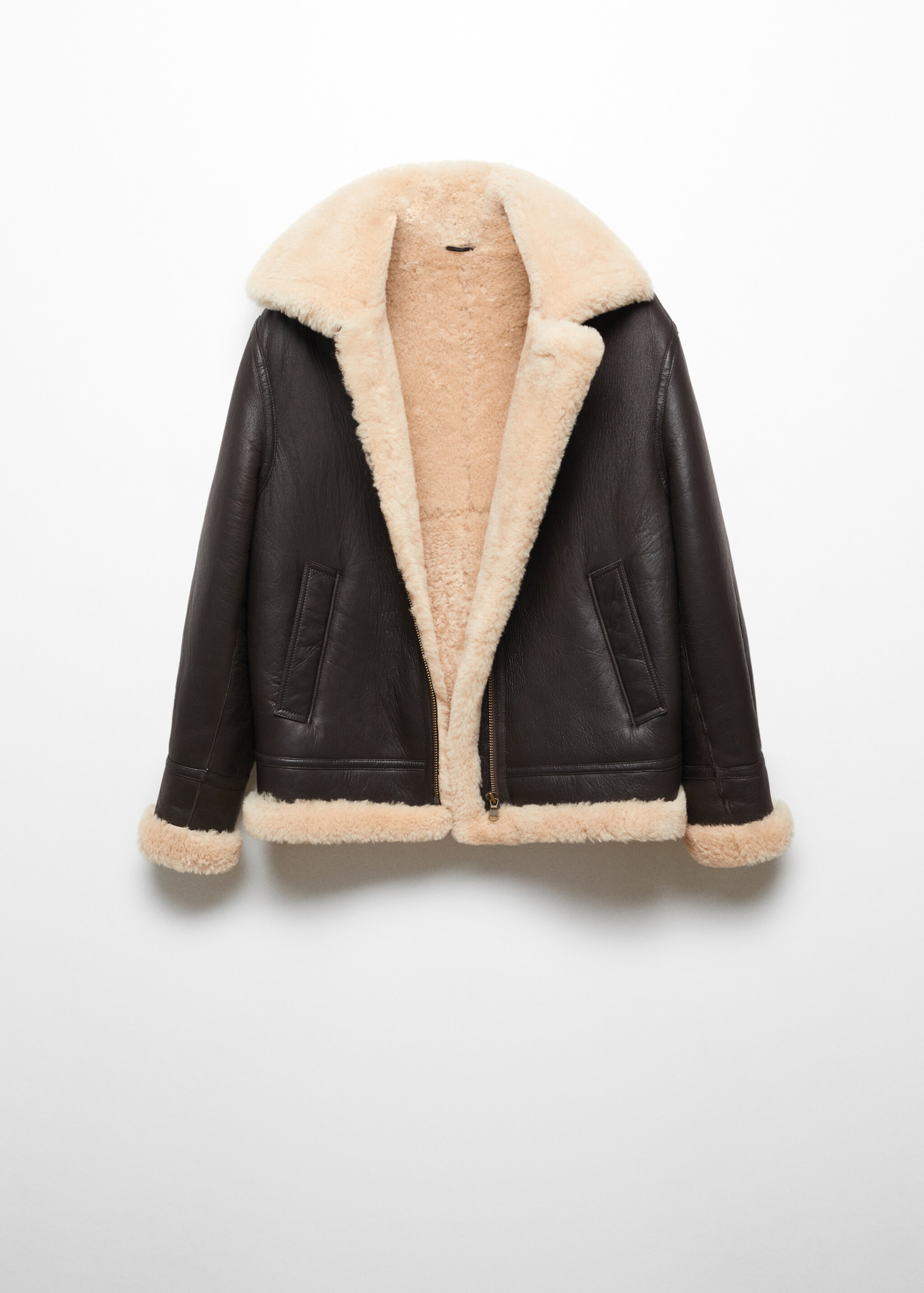 Shearling-lined coat - Details of the article 8