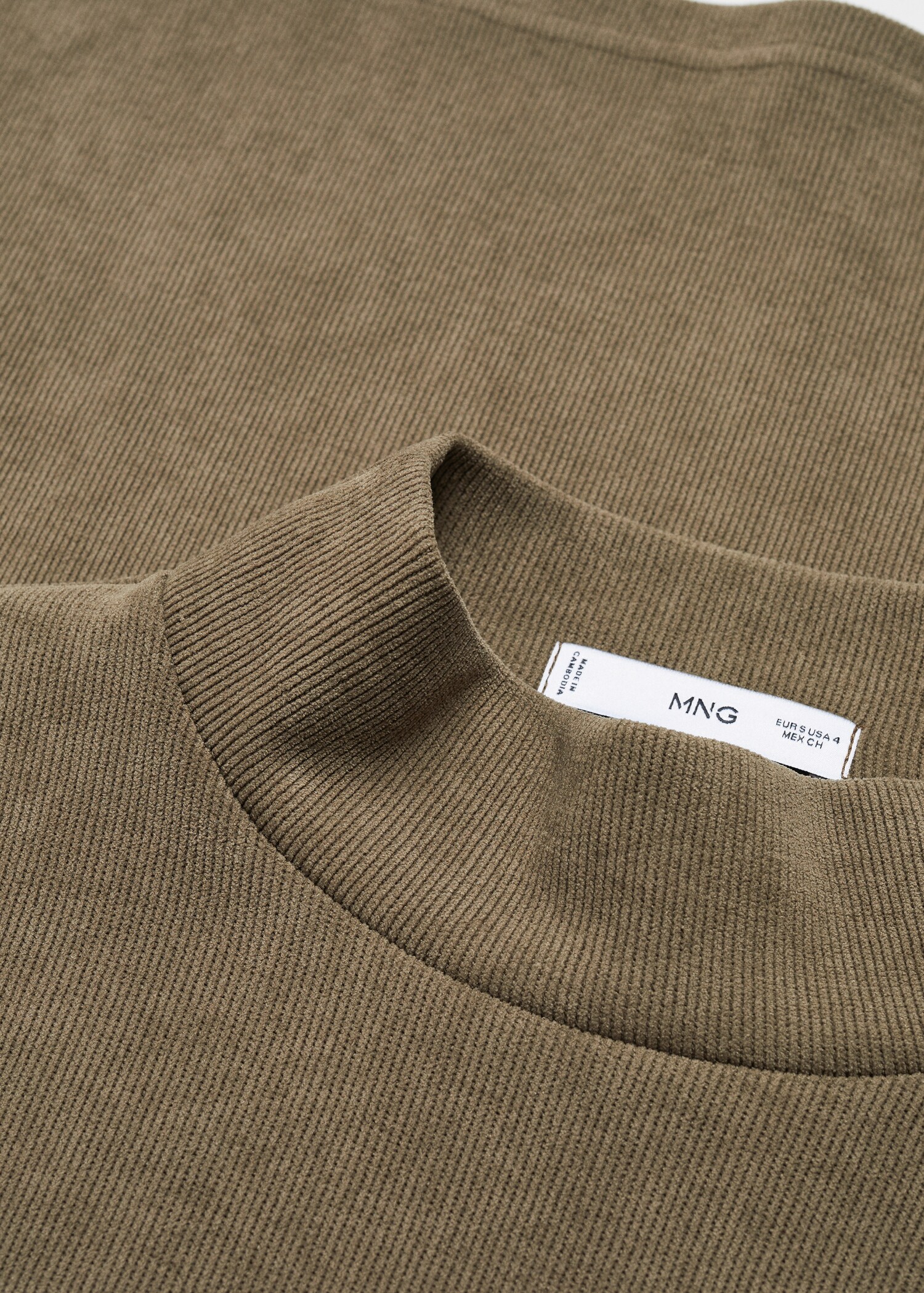 Sudadera pana cuello perkins - Detalle del artículo 8