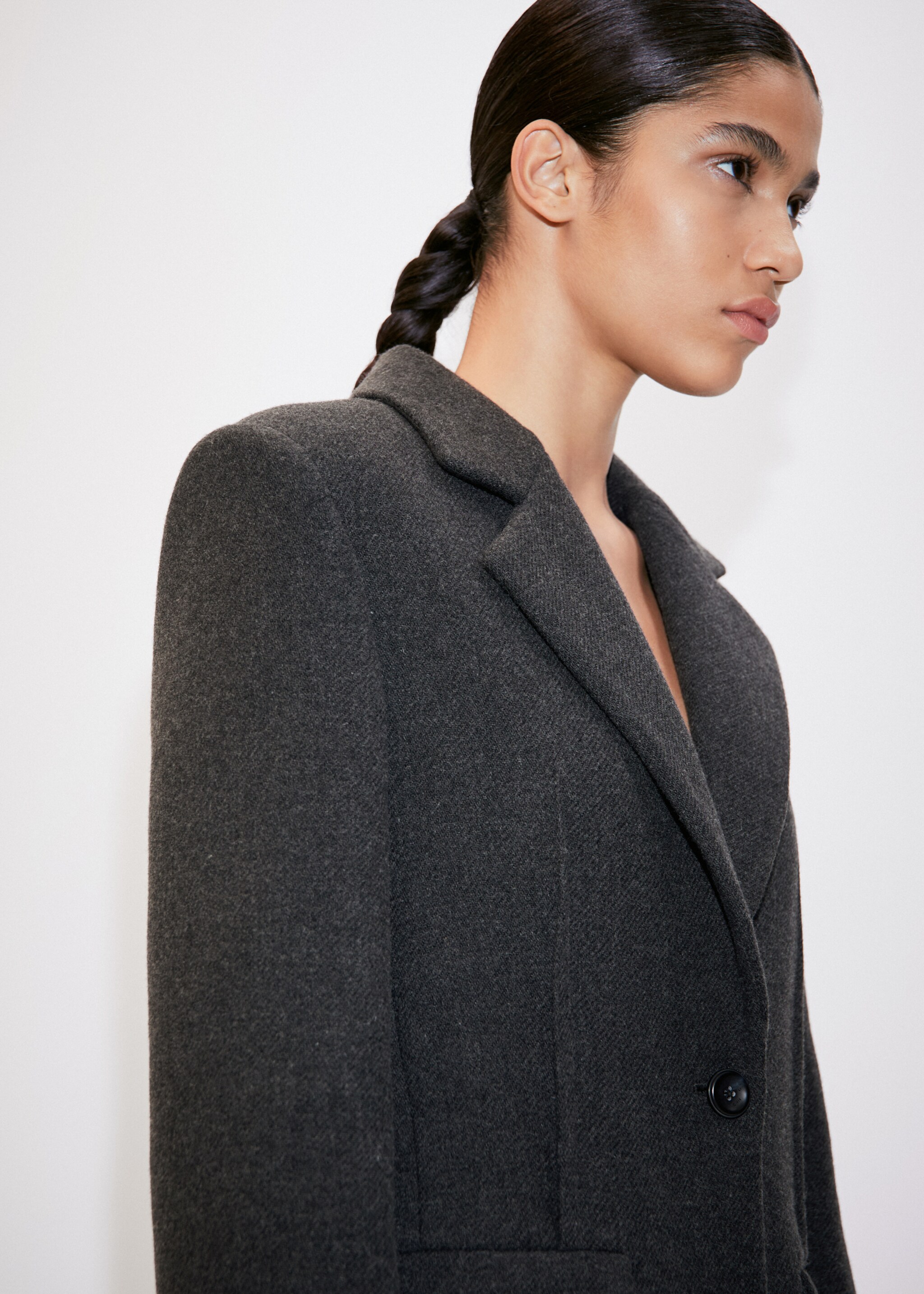 Manteau 100 % laine - Détail de l'article 1