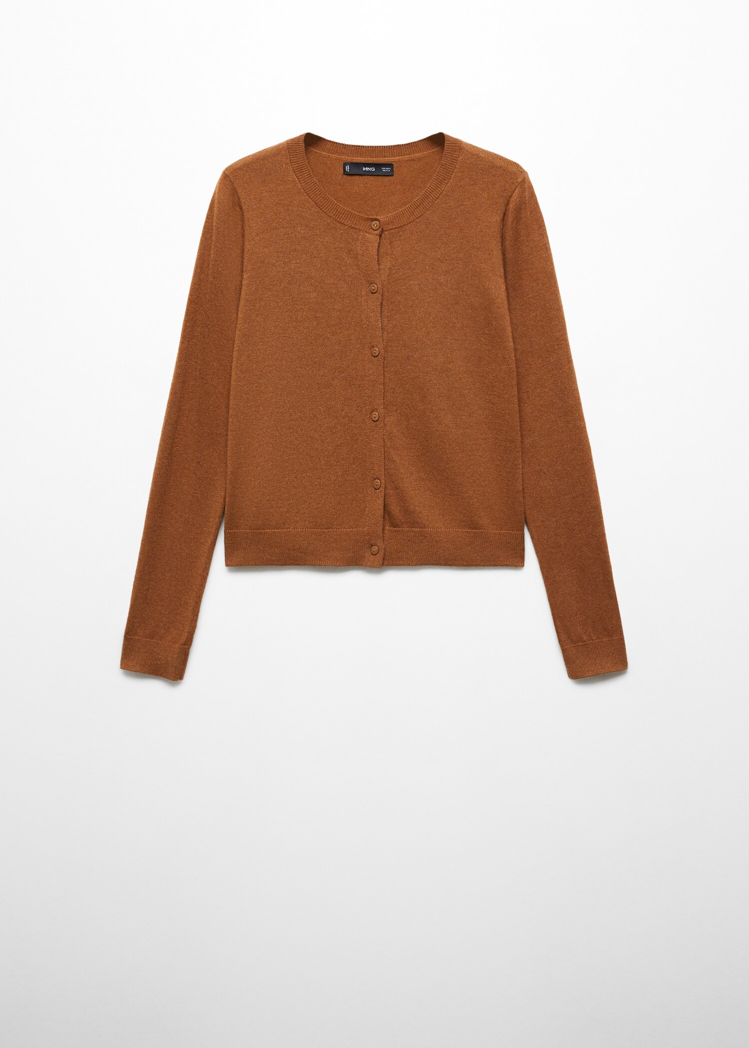Baumwoll-Strickjacke mit Knöpfen - Artikel ohne Model