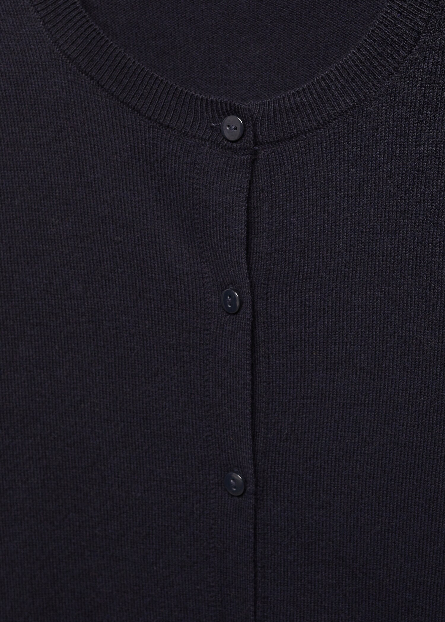 Baumwoll-Strickjacke mit Knöpfen - Detail des Artikels 8