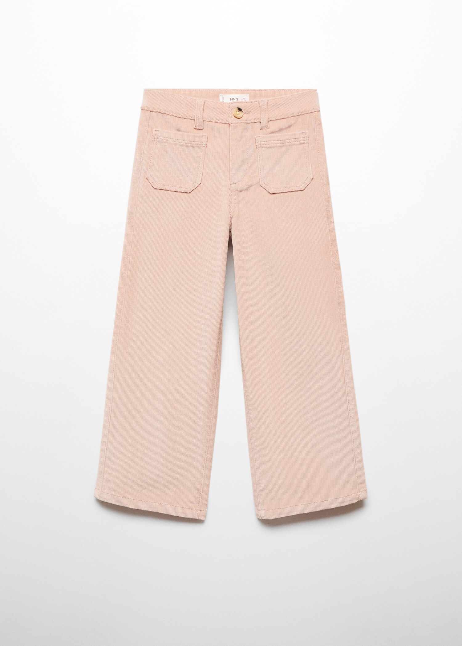 Corduroy culotte trousers - Article without model
