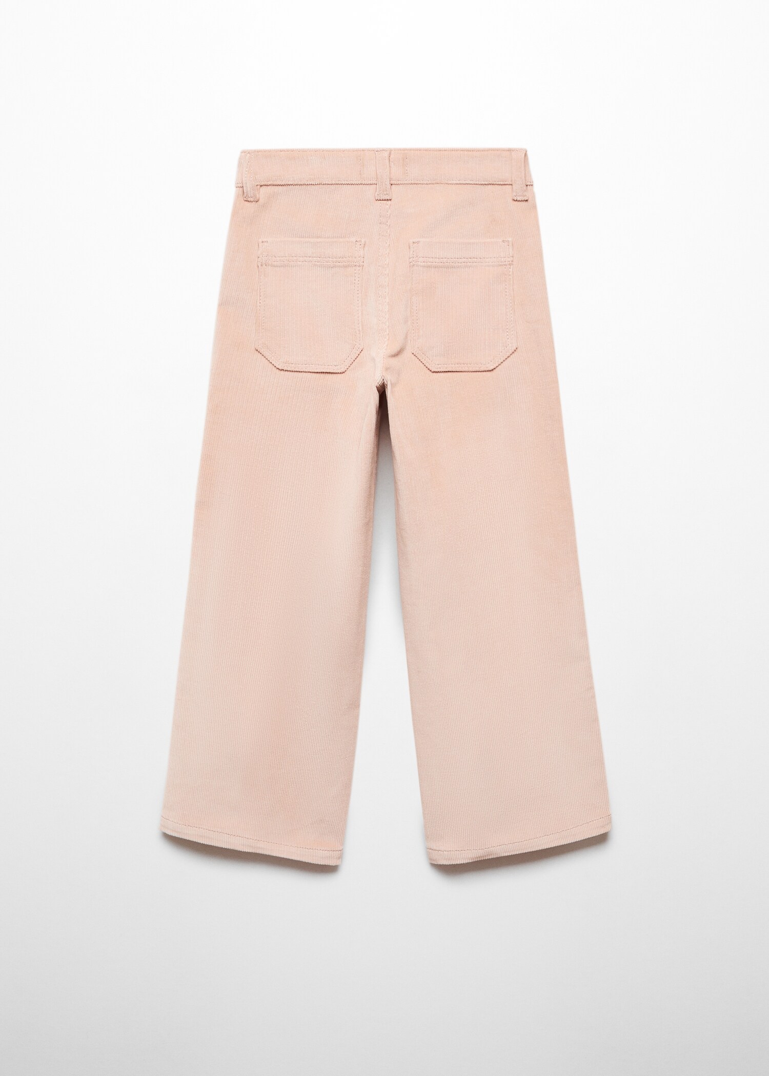 Corduroy culotte trousers - Reverse of the article