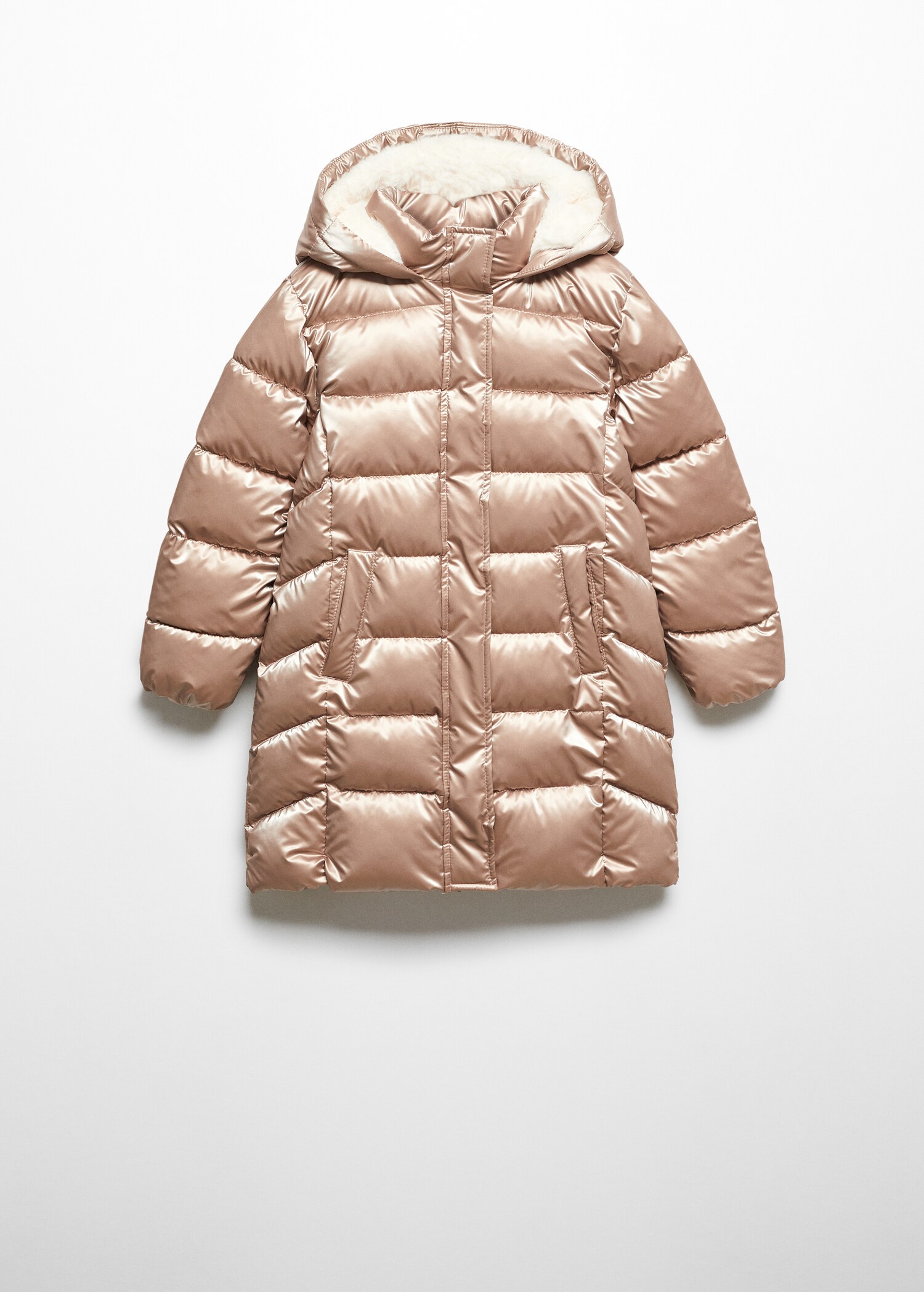 Anorak metalizado acolchado - Artículo sin modelo